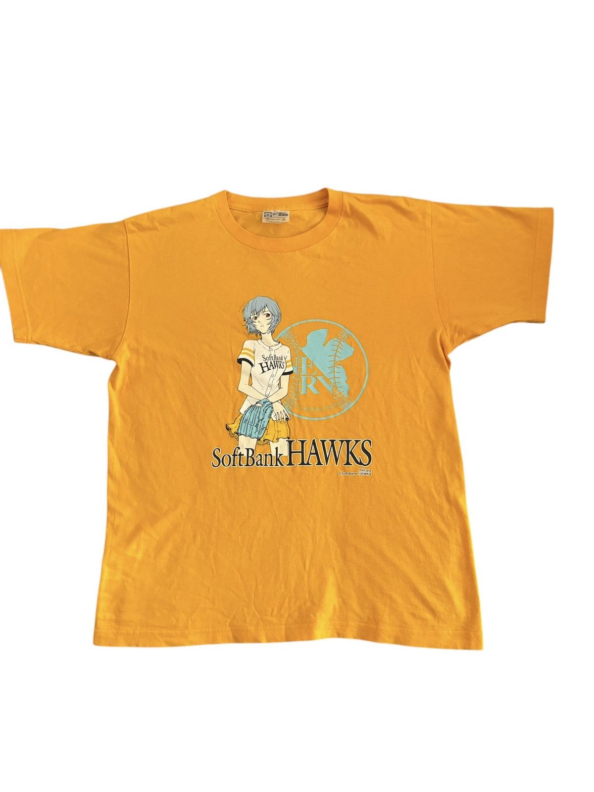 Vintage Evangelion Fukuoka Softbank Hawks Baseball T-Shirts, Hoodie, Sweatshirt