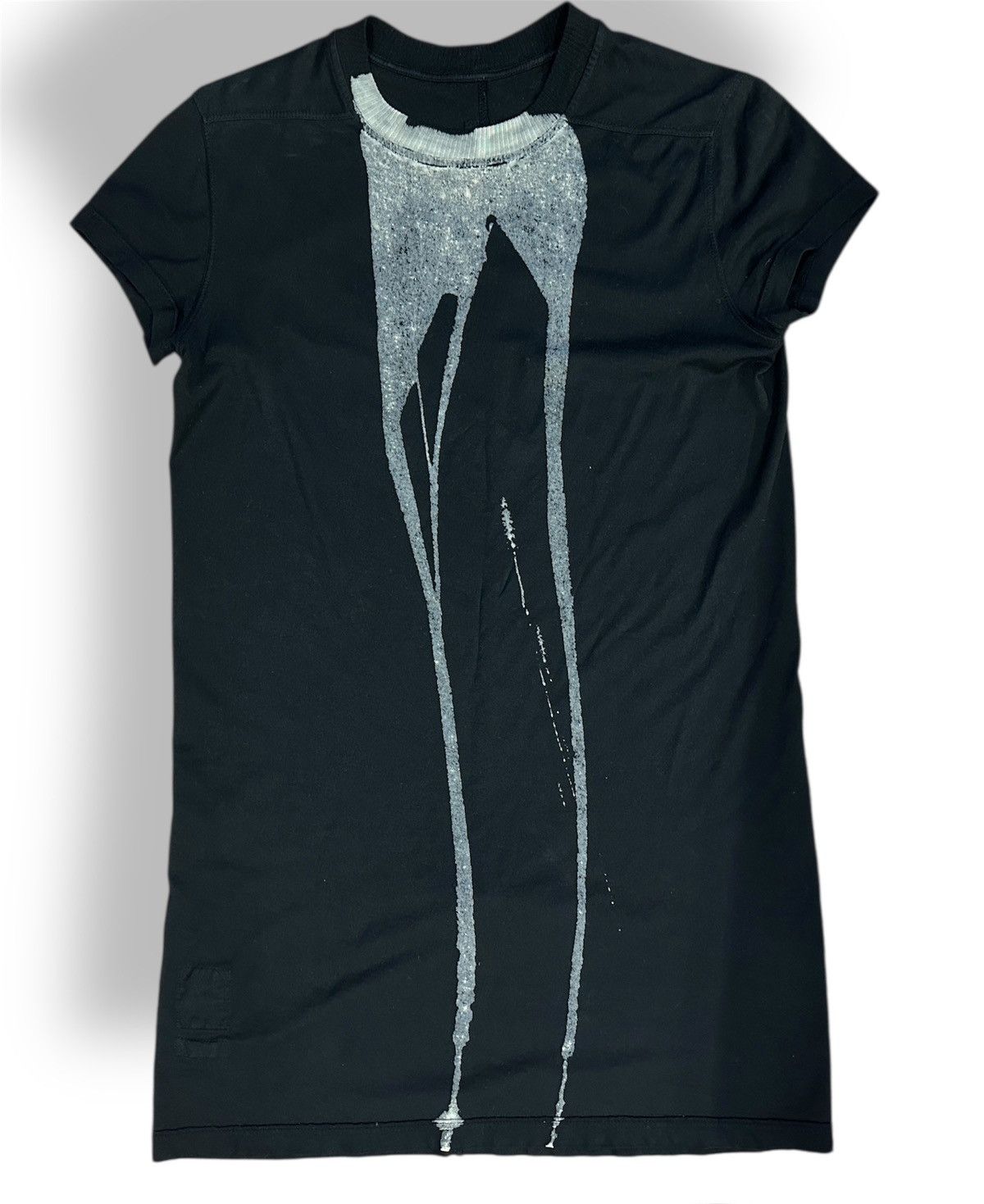 Owens Rick Owens Bleach Vomit Tshirt 16fw Mastodon Small Hoodie, Sweatshirt | PodTeesHub.com