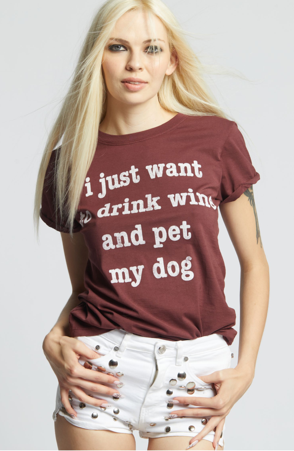 303300 - 930 Wine and My Dog Graphic Tee Hoodie, Sweatshirt | PodTeesHub.com