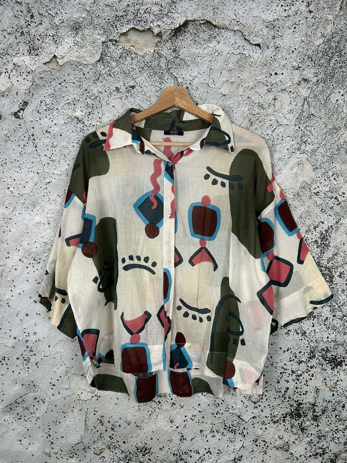 Vintage Hawaiian Baggy Boxy Shirt Hype Streetwear Rare Hoodie, Sweatshirt | PodTeesHub.com