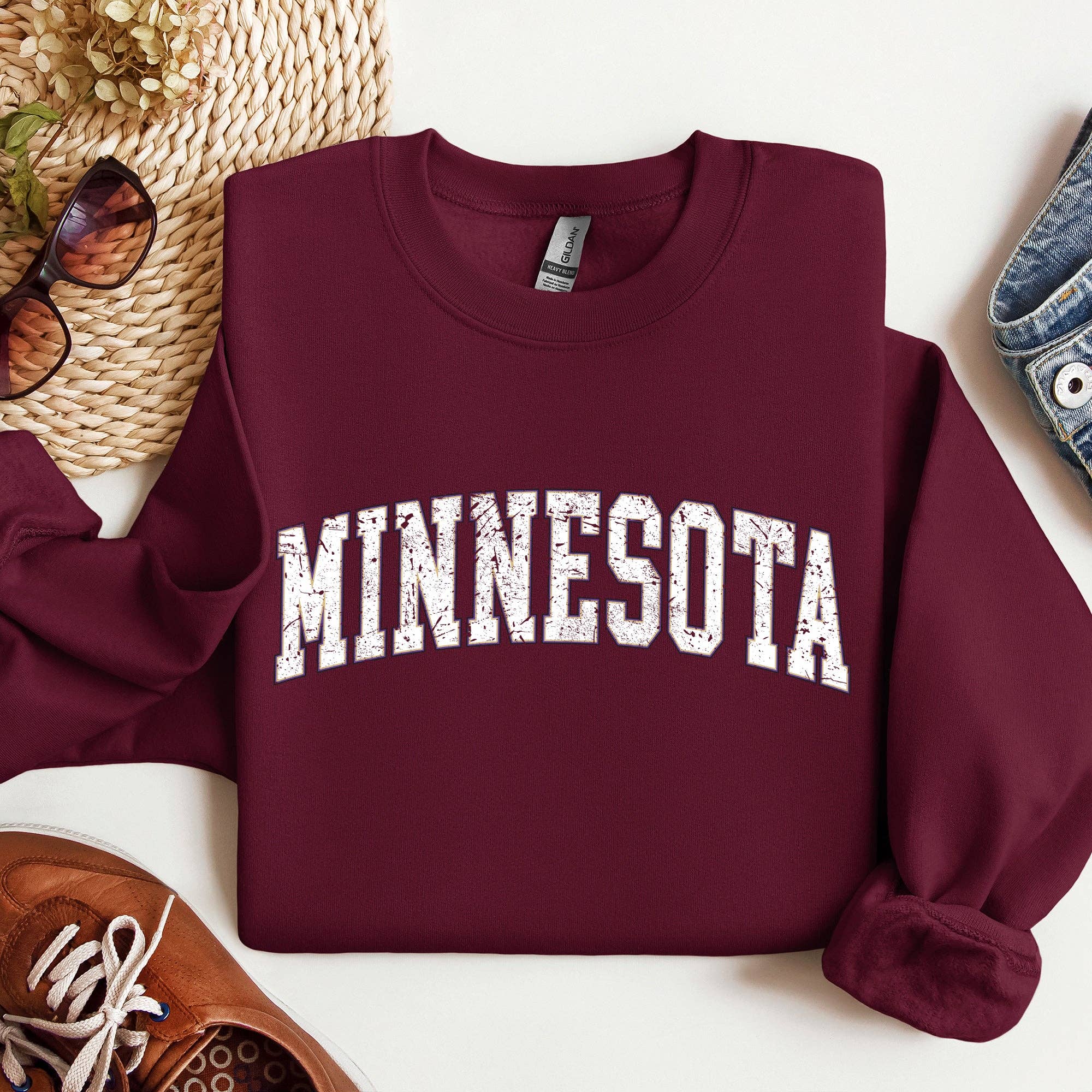 Minnesota, Football, Sports, Game Day, State Sweatshirt T-Shirts, Hoodie | PodTeesHub.com