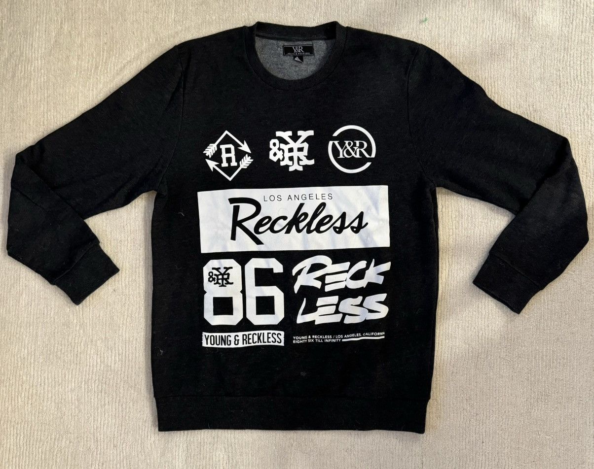 And Reckless Young Reckless Los Angeles Graphic Crewneck T-Shirts, Hoodie, Sweatshirt | PodTeesHub.com