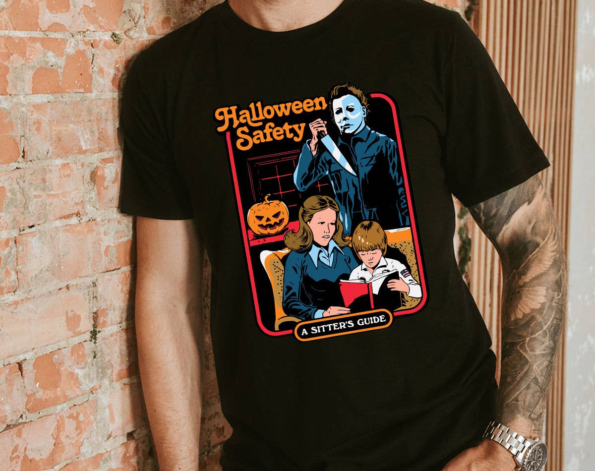 Halloween Safety - Retro Halloween T-Shirt Hoodie, Sweatshirt | PodTeesHub.com