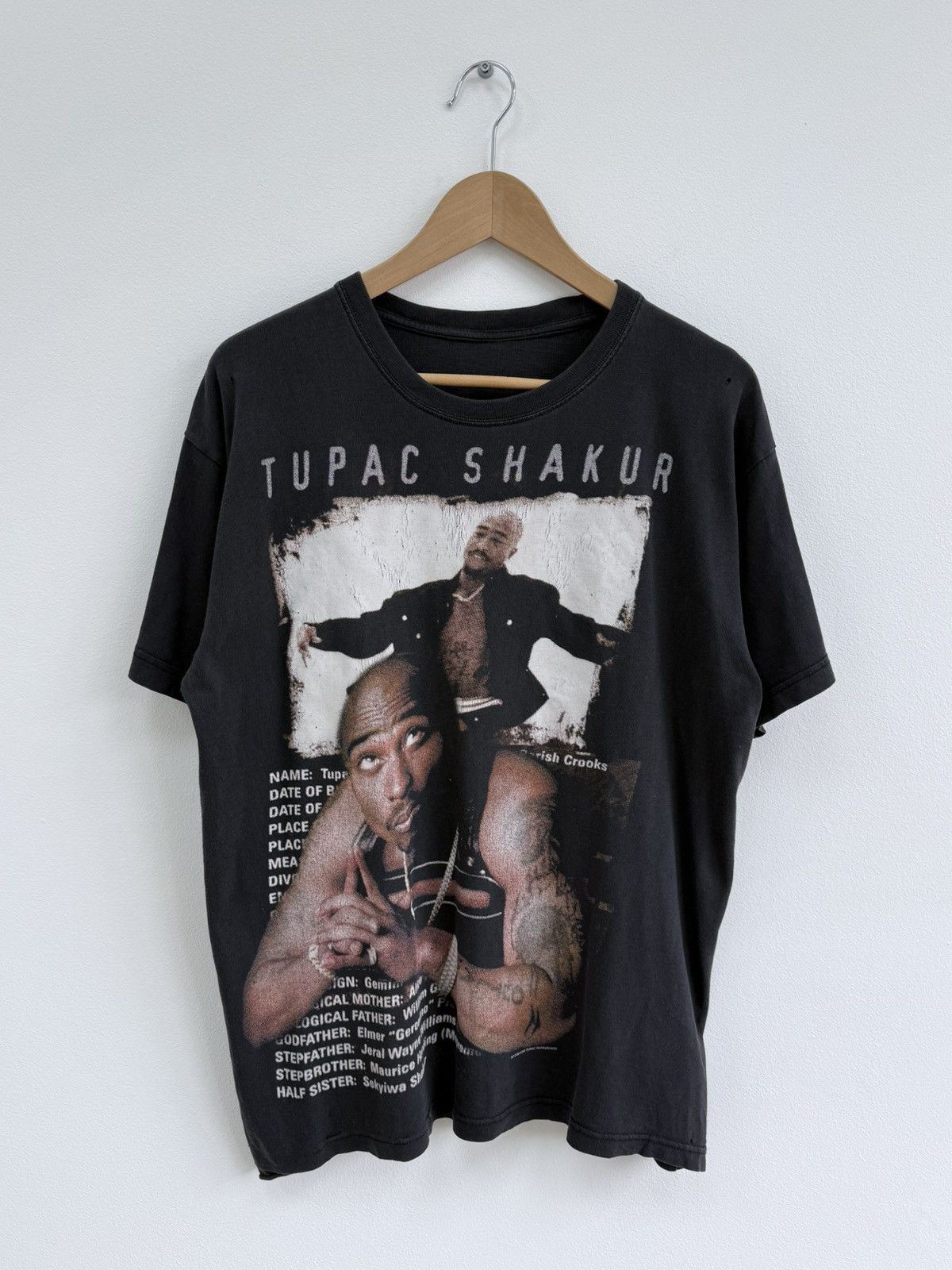 Rap Tees Vintage 2003 Tupac Shakur 2pac Graphic T Shirt Hoodie, Sweatshirt | PodTeesHub.com