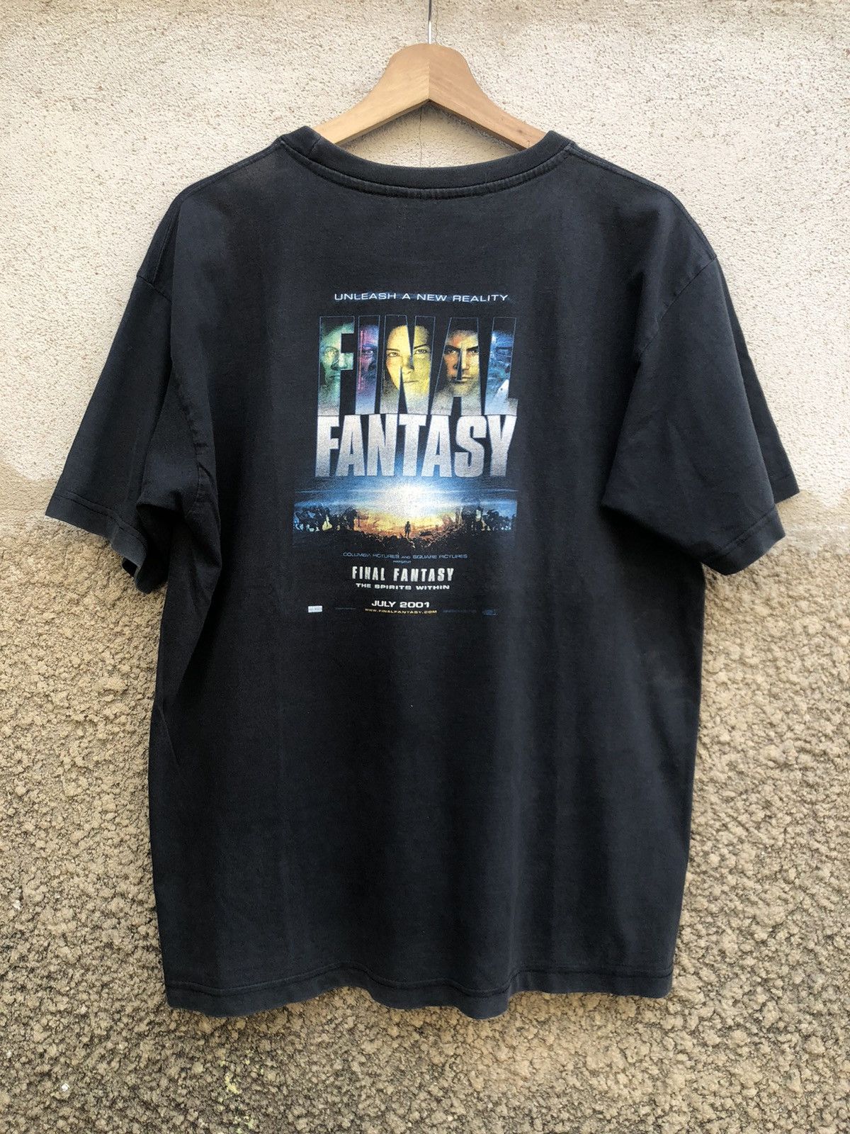 Rare Vintage 2001 Final Fantasy The Spirits Within Tshirt Hoodie, Sweatshirt | PodTeesHub.com