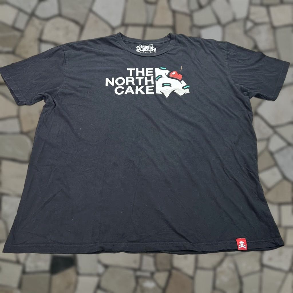 Cupcakes Johnny Cupcakes Shirt Mens 3xl Black The North Cake Funny Parody Graphic Tee Hoodie, Sweatshirt | PodTeesHub.com