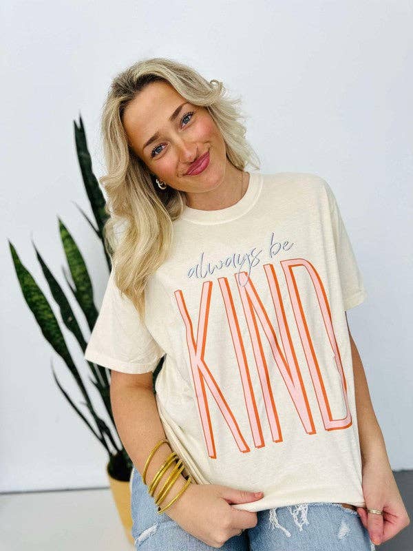 Always Be Kind Tall Inspirational Dtf Tee Hoodie, Sweatshirt | PodTeesHub.com