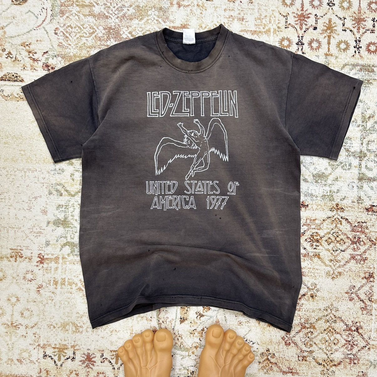 Vintage Adult Led Zeppelin T Shirts Band Rock 2000 Y2k Hoodie, Sweatshirt | PodTeesHub.com
