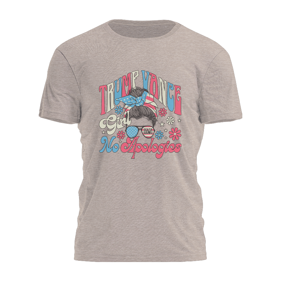 Trump Vance Girl - No Apologies Tee - 2851 Hoodie, Sweatshirt | PodTeesHub.com