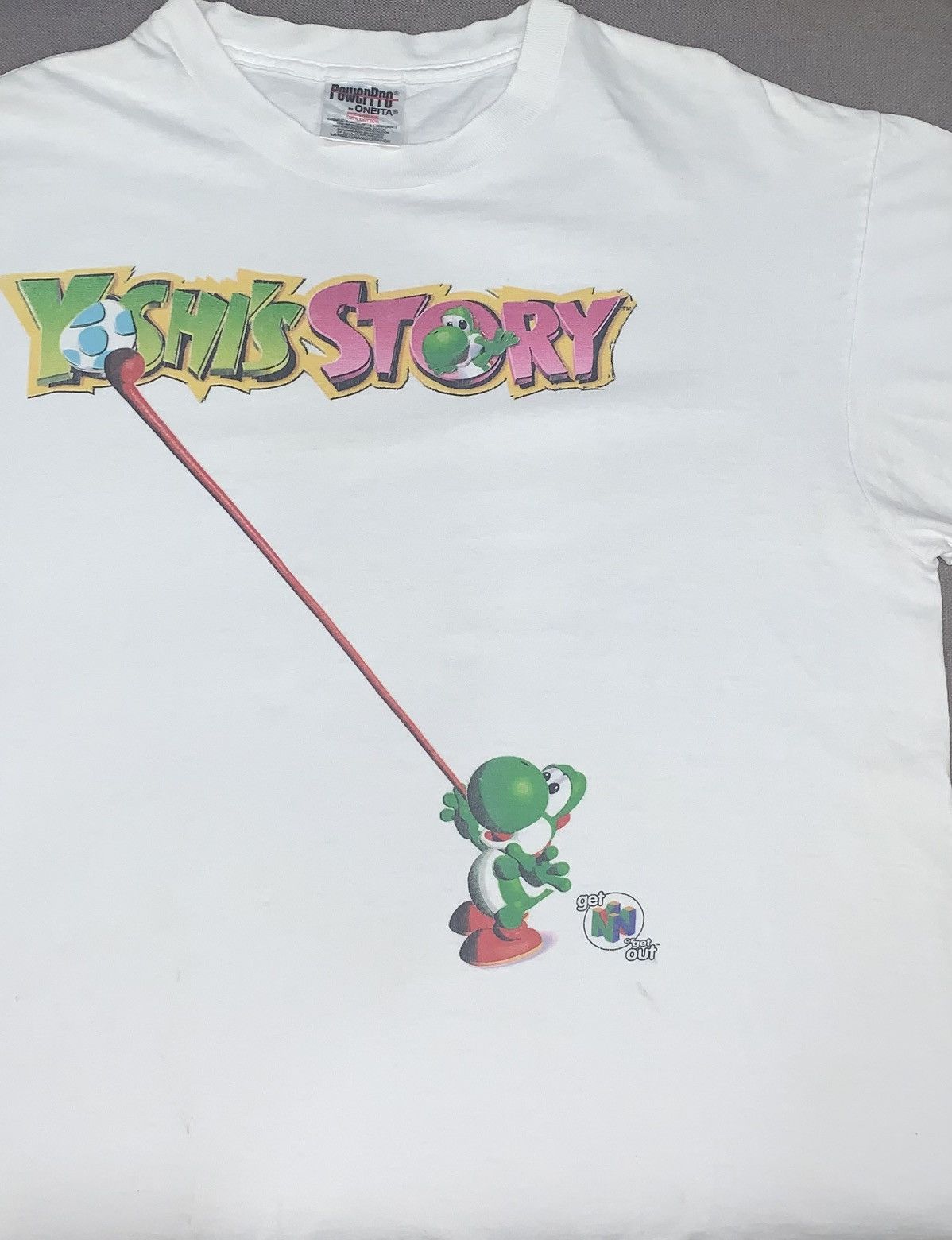 Other X Vintage Vintage 90s N64 Yoshi S Story T Shirt Hoodie, Sweatshirt | PodTeesHub.com