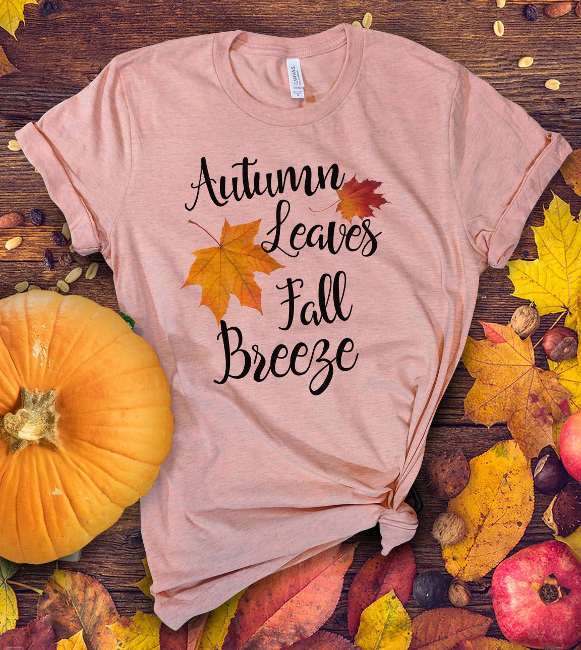 Autumn Leaves Fall Breeze - Fall Thanksgiving T-Shirt Hoodie, Sweatshirt | PodTeesHub.com