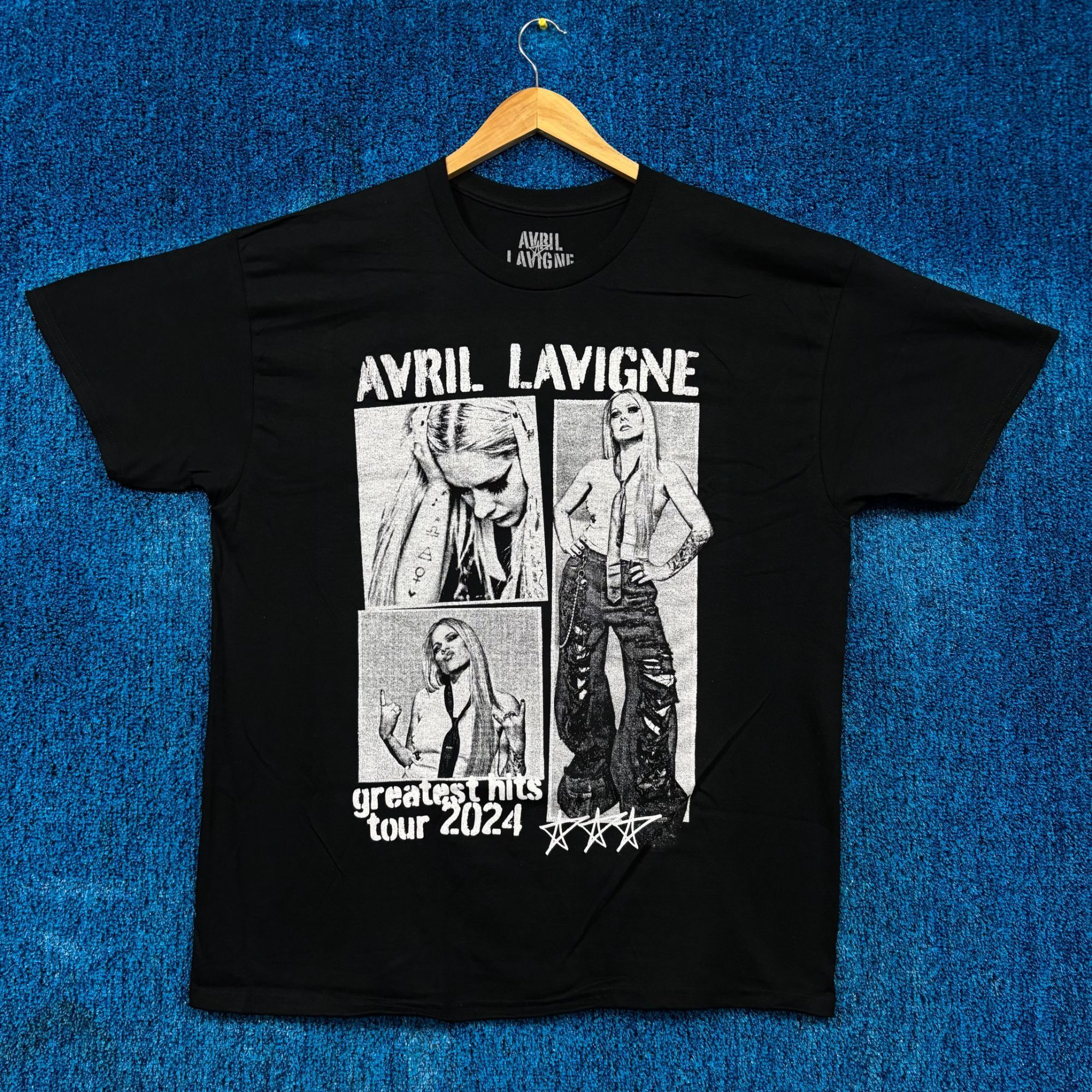 Band Tees Avril Lavigne Greatest Hits 2024 Tour Pop Punk Artist Tee Xl Hoodie, Sweatshirt | PodTeesHub.com