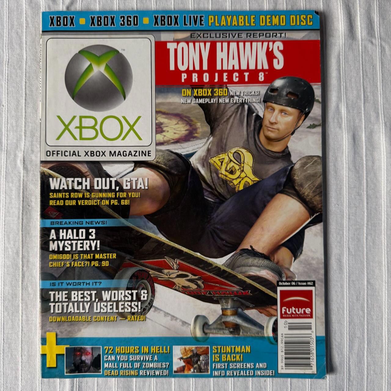 Other Vtg Xbox Magazine 62 October 2006 Tony Hawk S Project 8 T-Shirts, Hoodie, Sweatshirt | PodTeesHub.com