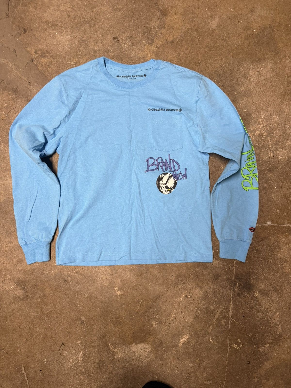 Hearts Chrome Heart Matty Boy Brain New Long Sleeve T-Shirts, Hoodie, Sweatshirt | PodTeesHub.com