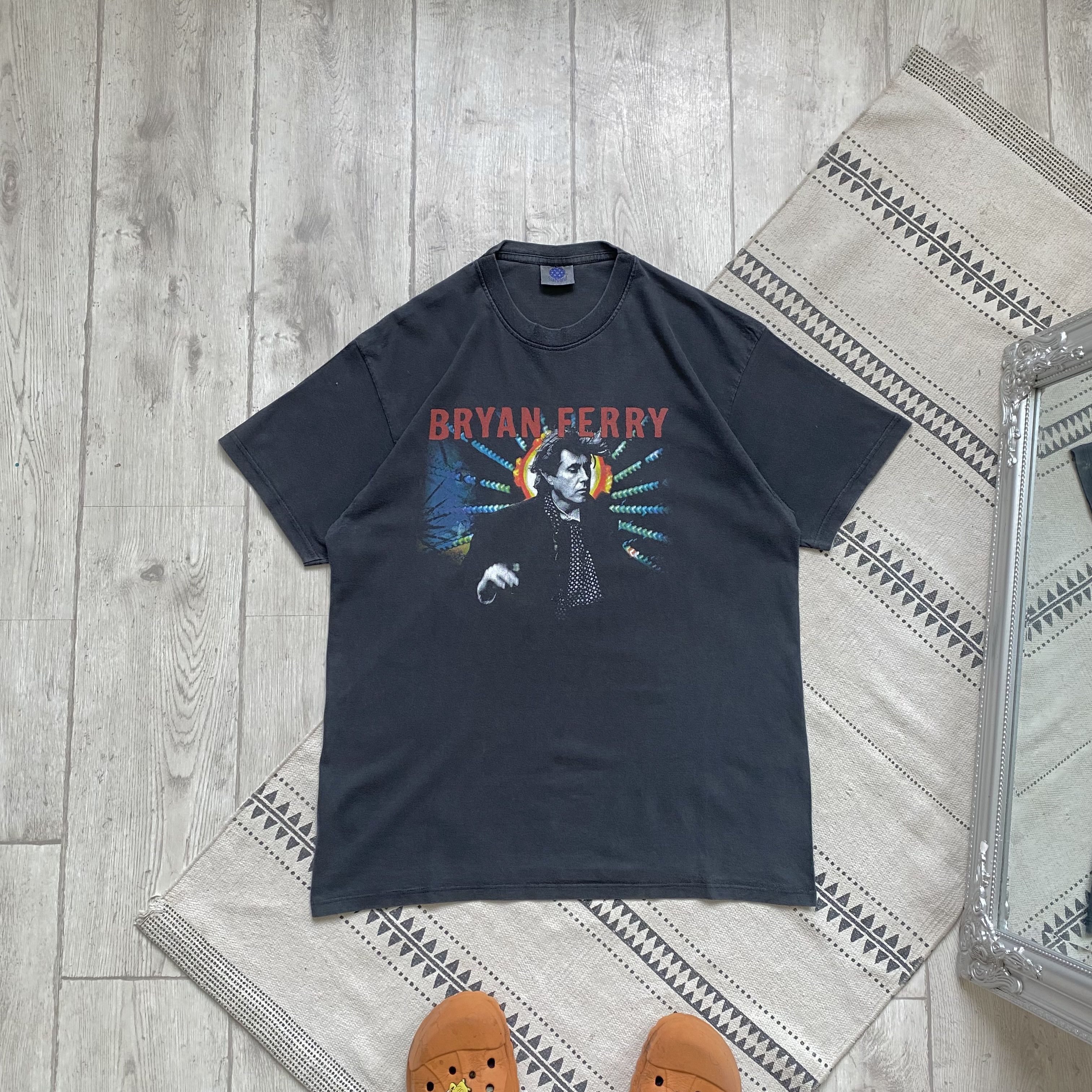Band Tees Vintage Faded Brayan Ferry Tour Tee Y2k Limbo Roxy Music Hoodie, Sweatshirt | PodTeesHub.com