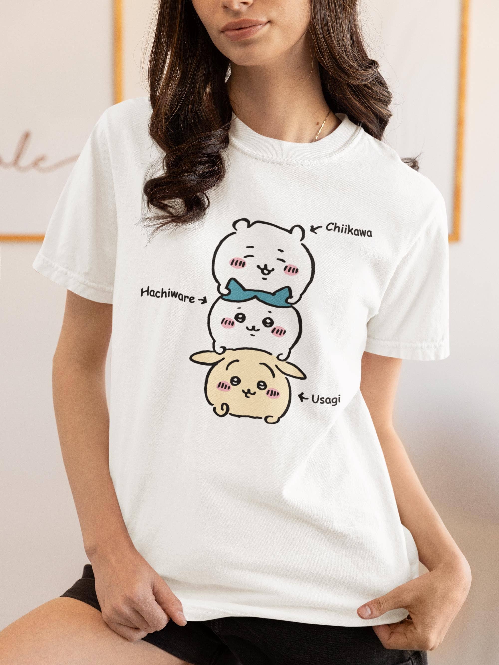 Chiikawa Unisex Anime Graphic Shirt Hoodie, Sweatshirt | PodTeesHub.com