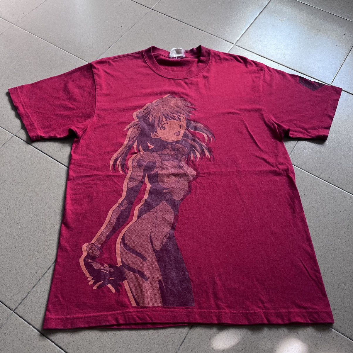 Vintage 90s Anime Neon Genesis Evangelion Asuka T Shirt Hoodie, Sweatshirt | PodTeesHub.com