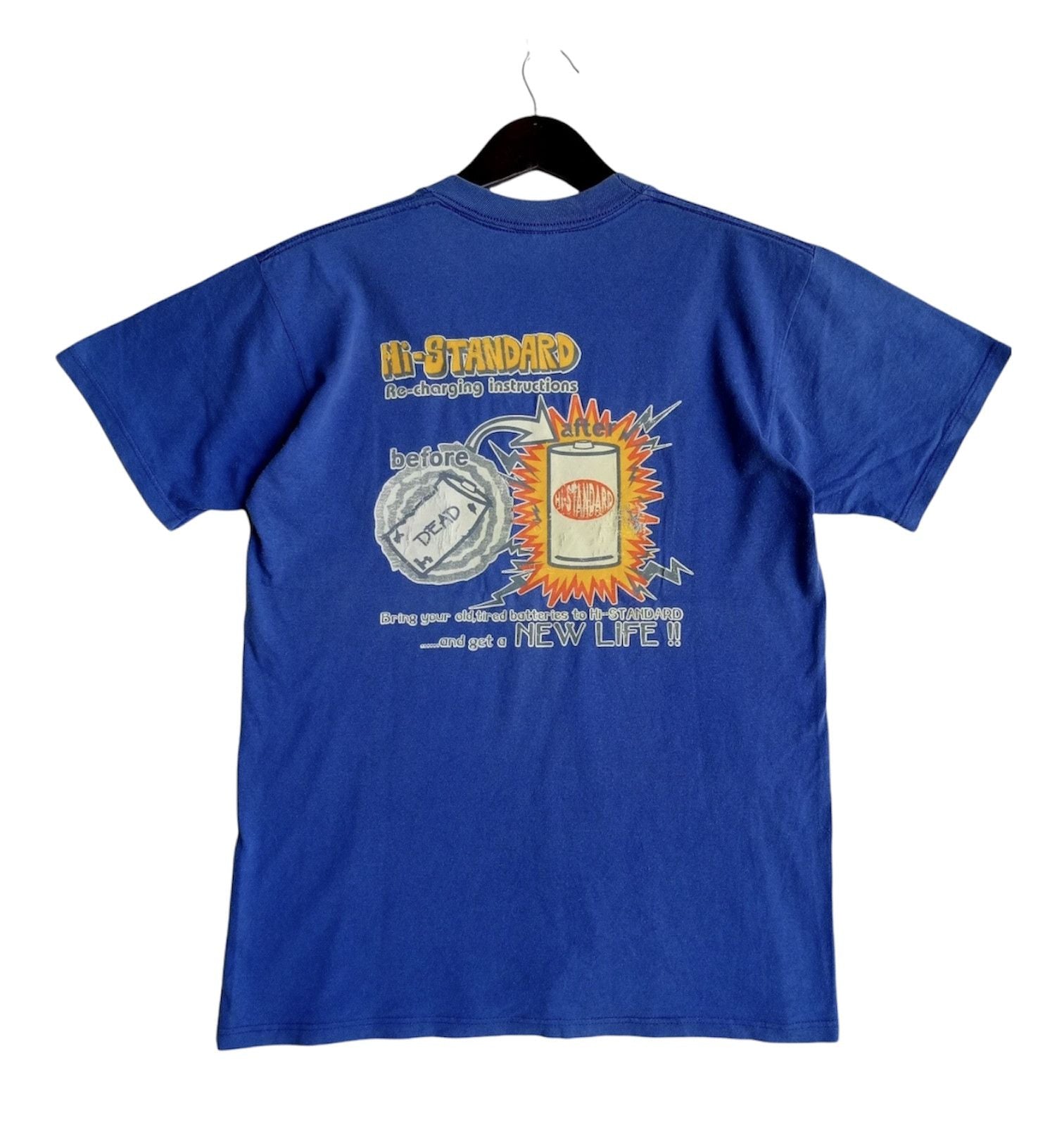Band Tees Vintage Hi Standard Japanese Hardcore Punk Embroidered Tee Hoodie, Sweatshirt | PodTeesHub.com