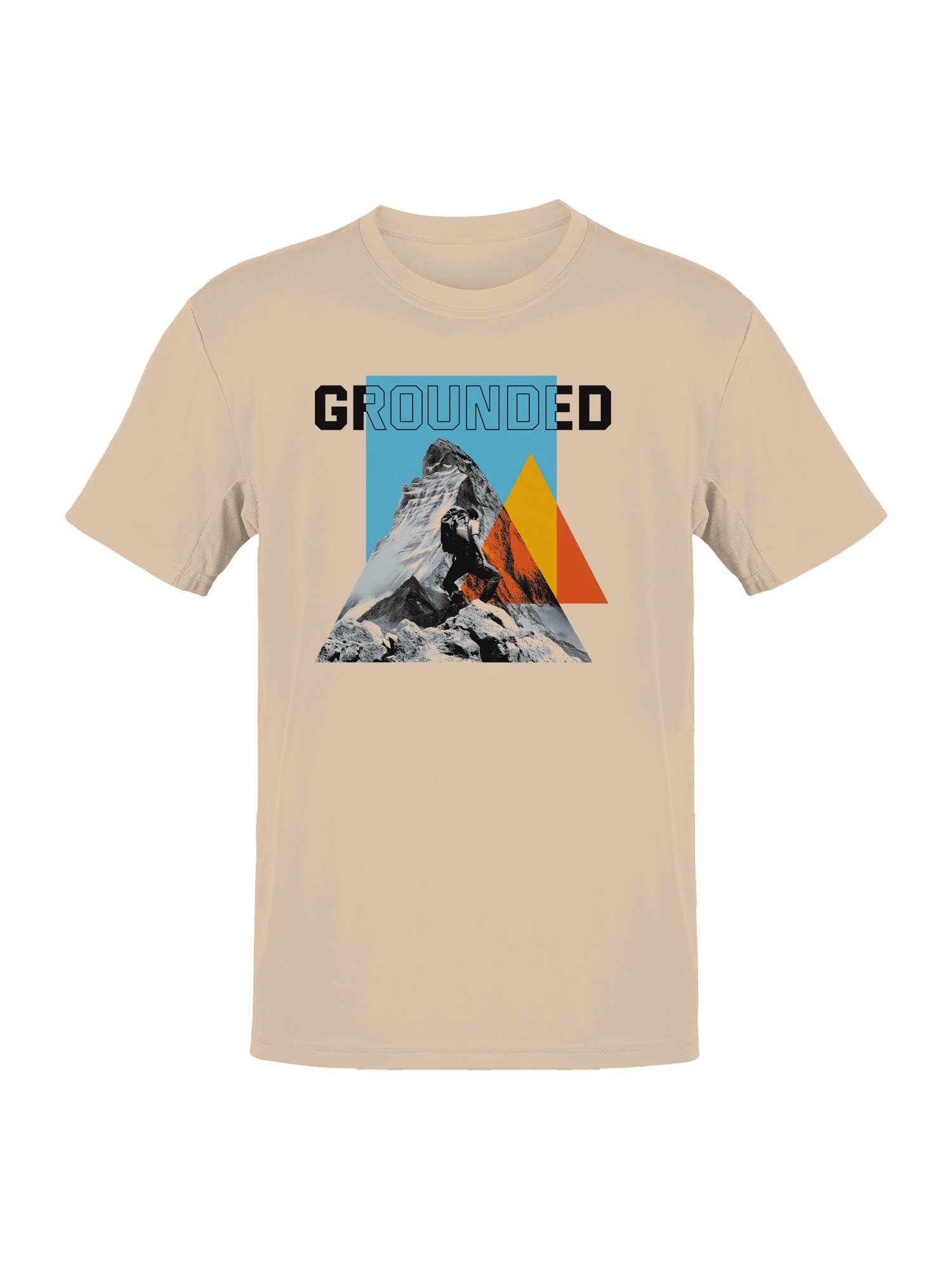Grounded Mountain Adventure Art Men's T-Shirt Hoodie, Sweatshirt | PodTeesHub.com