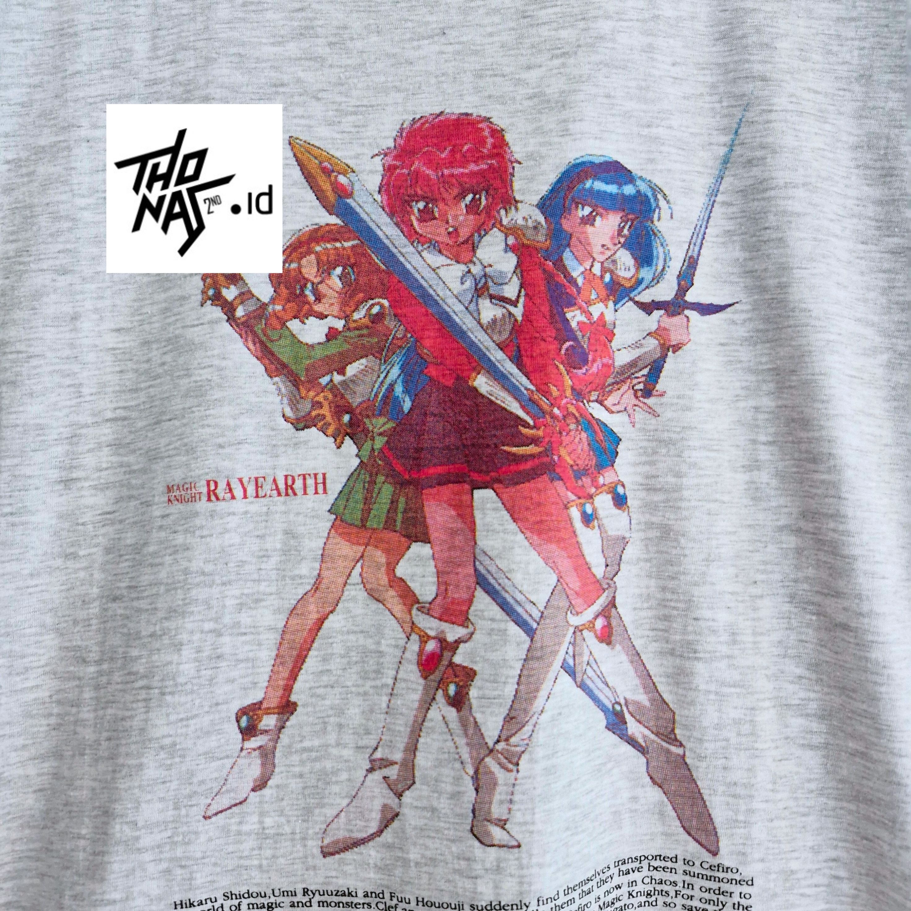 Vintage 90s Anime Magic Knight Ray Earth Deadstock T-Shirts, Hoodie, Sweatshirt