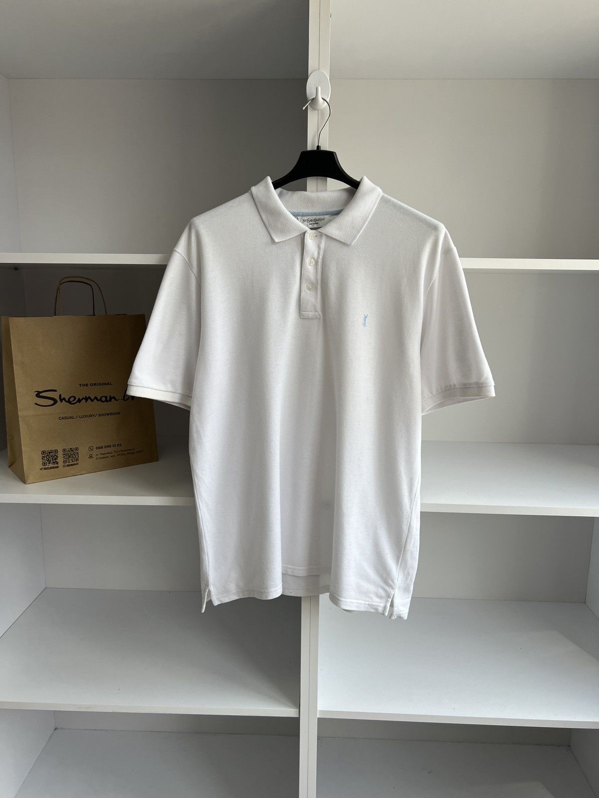 Yves Saint Laurent Vintage Yves Saint Laurent Polo T Shirt Hoodie, Sweatshirt | PodTeesHub.com
