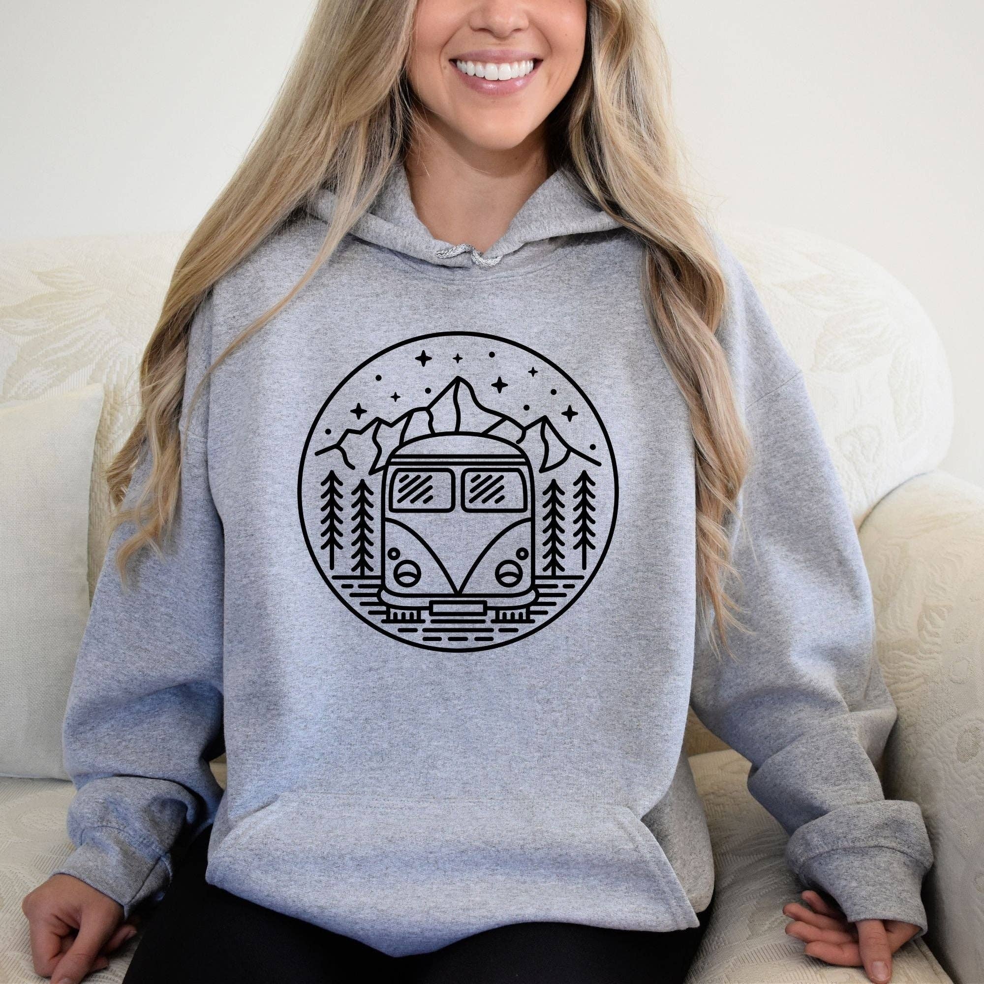 Roadtrip Hoodie Traveling Crewneck Sweatshirt *Unisex Fit* T-Shirts | PodTeesHub.com