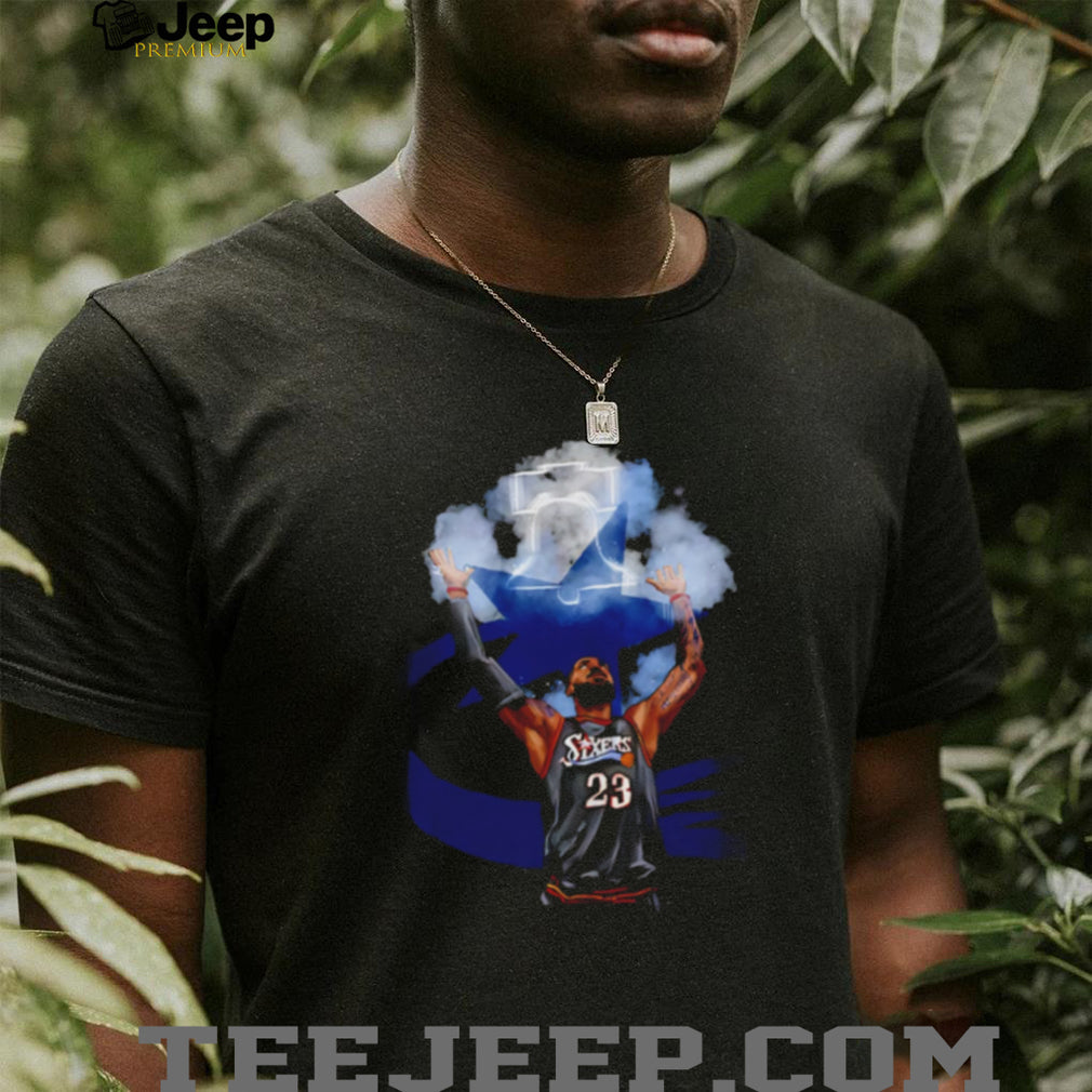 LeBron James Philadelphia 76ers 23 With Bells On shirt