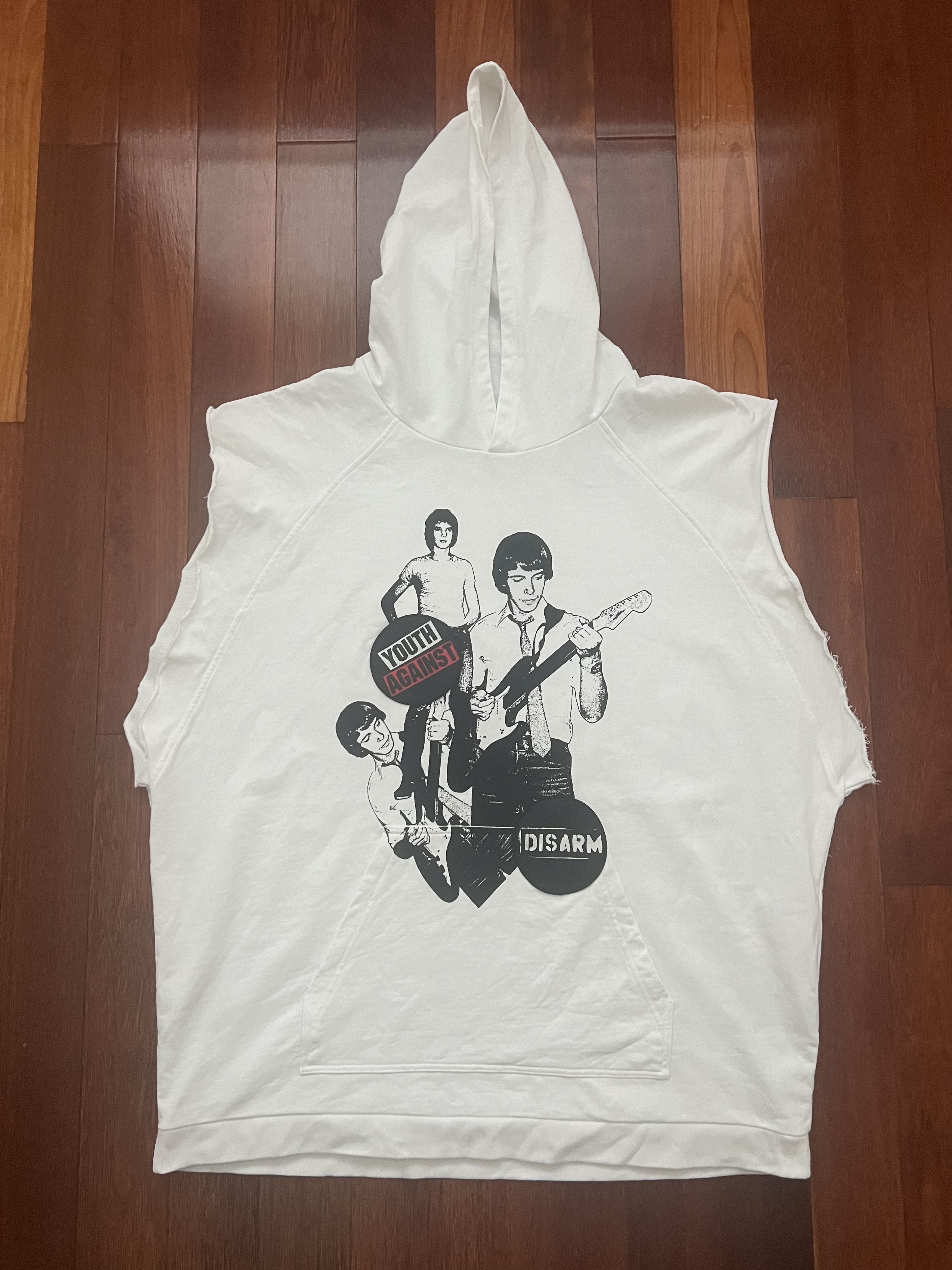 Simons Ss21 Raf Simons Teenage Dreams Sleeveless Hoodie T-Shirts, Sweatshirt | PodTeesHub.com