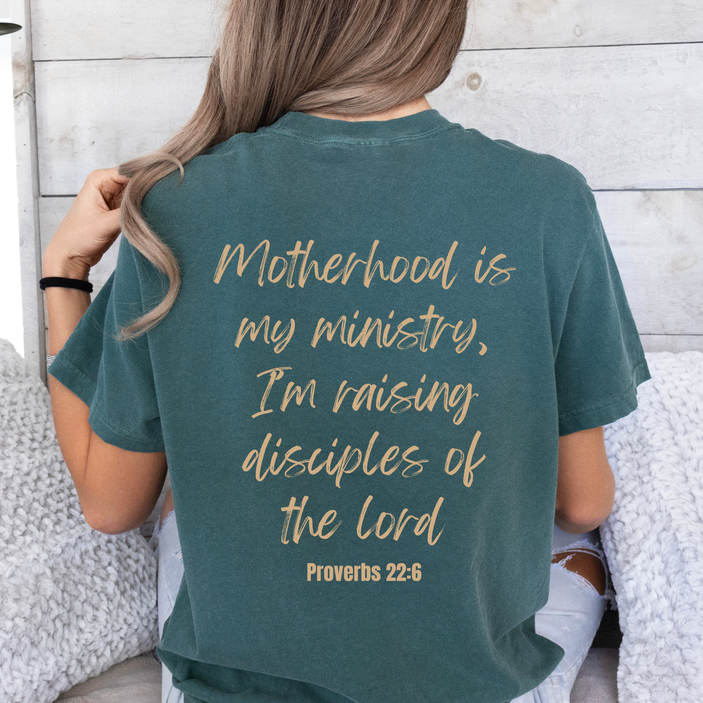 Proverbs 22:6 Graphic Tee - Christian Faith Tee - Spring Tee Hoodie, Sweatshirt | PodTeesHub.com