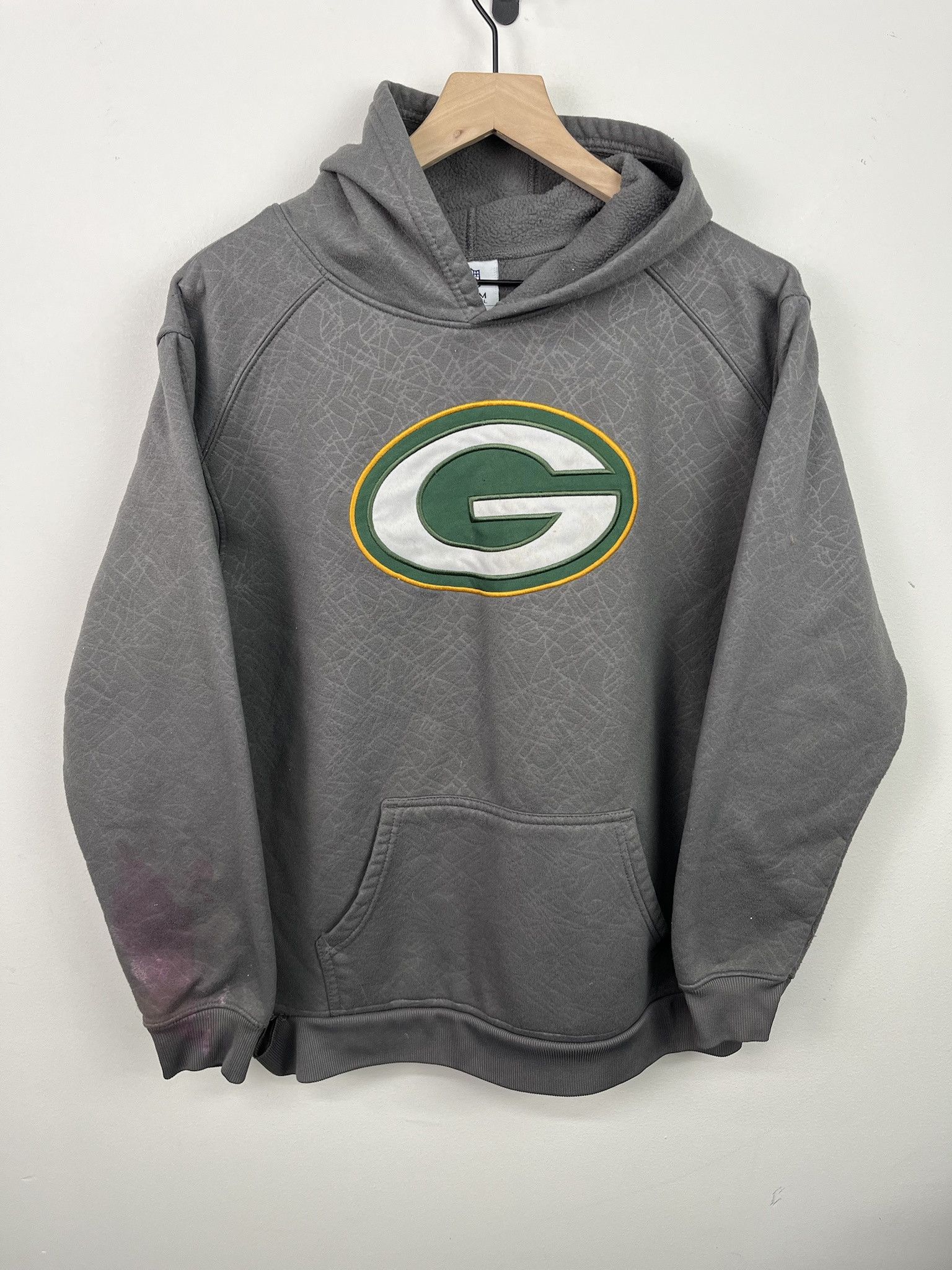 Vintage Green Bay Packers Distressed Hoodie Size S T-Shirts, Sweatshirt | PodTeesHub.com