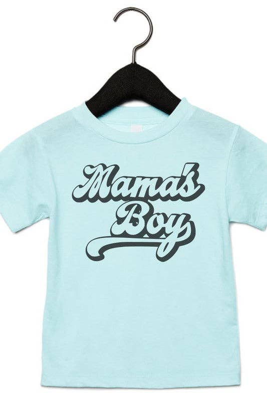 Mama's Boy Retro Kids Tee Hoodie, Sweatshirt | PodTeesHub.com