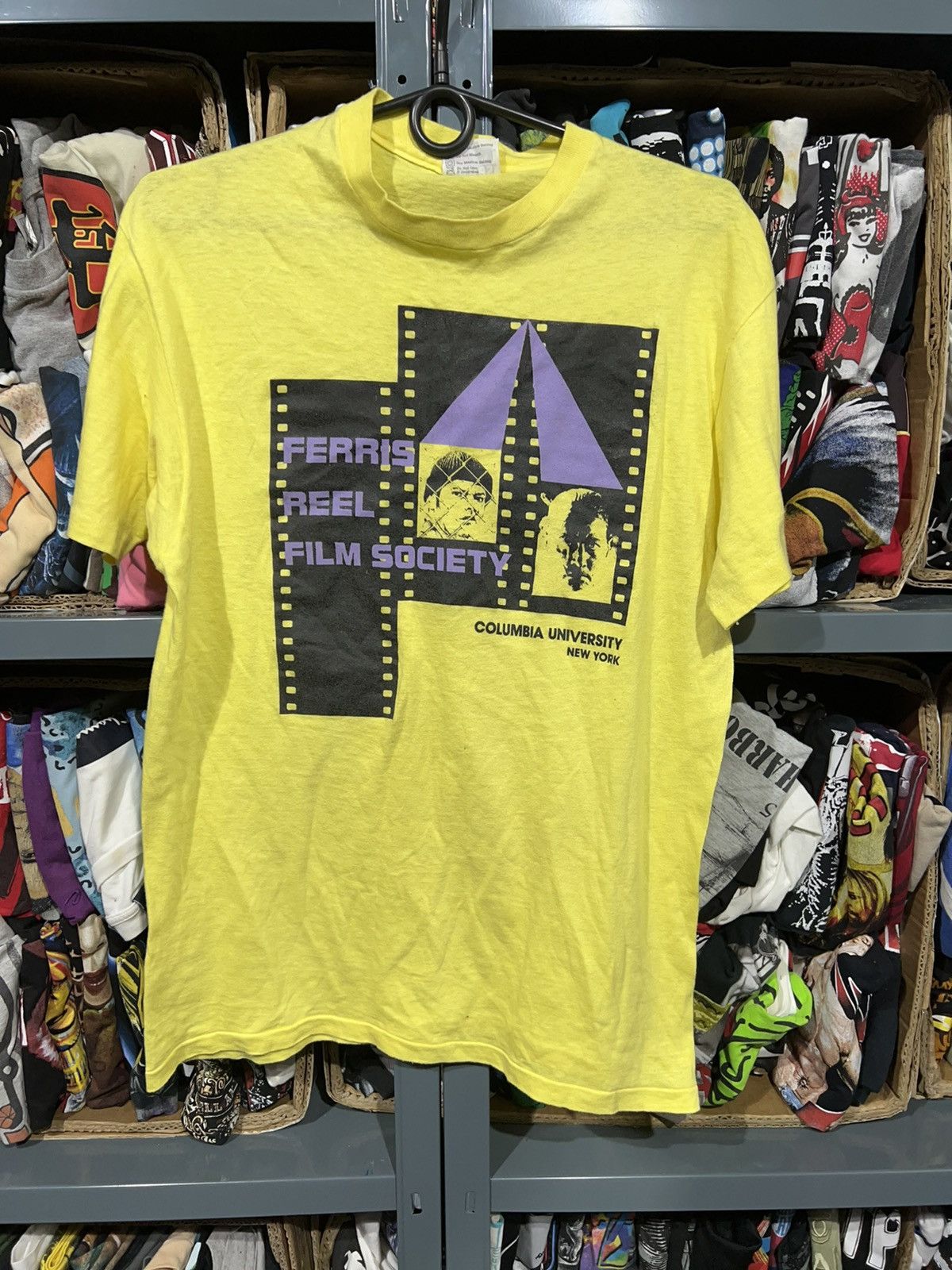 Vintage Ferris Reel Film Society 90s Size L Usa Made T-Shirts, Hoodie, Sweatshirt