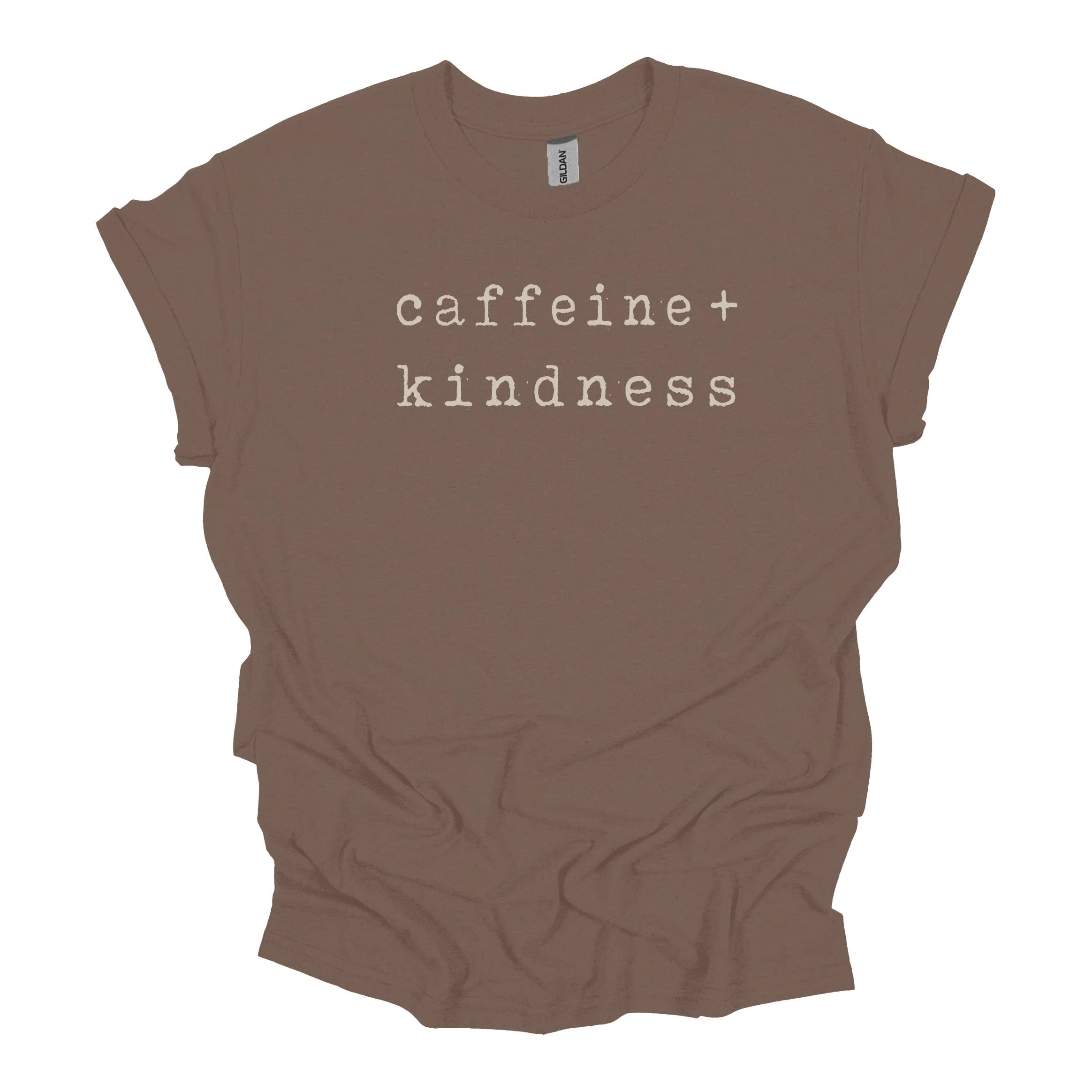 Caffeine Kindness Tee Hoodie, Sweatshirt | PodTeesHub.com