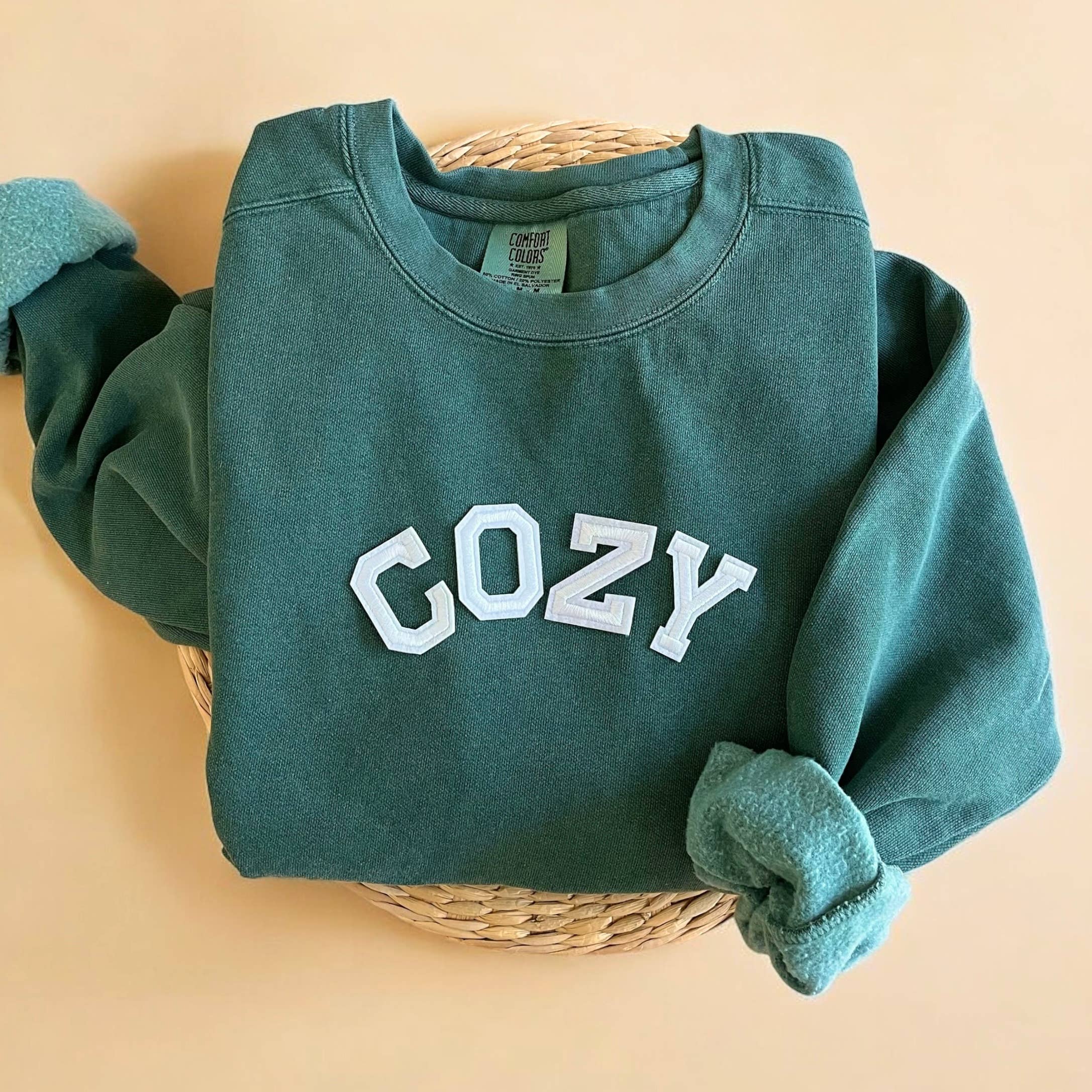 Comfort Colors® Cozy Season Sweatshirt, Fall Sweatshirts T-Shirts, Hoodie | PodTeesHub.com
