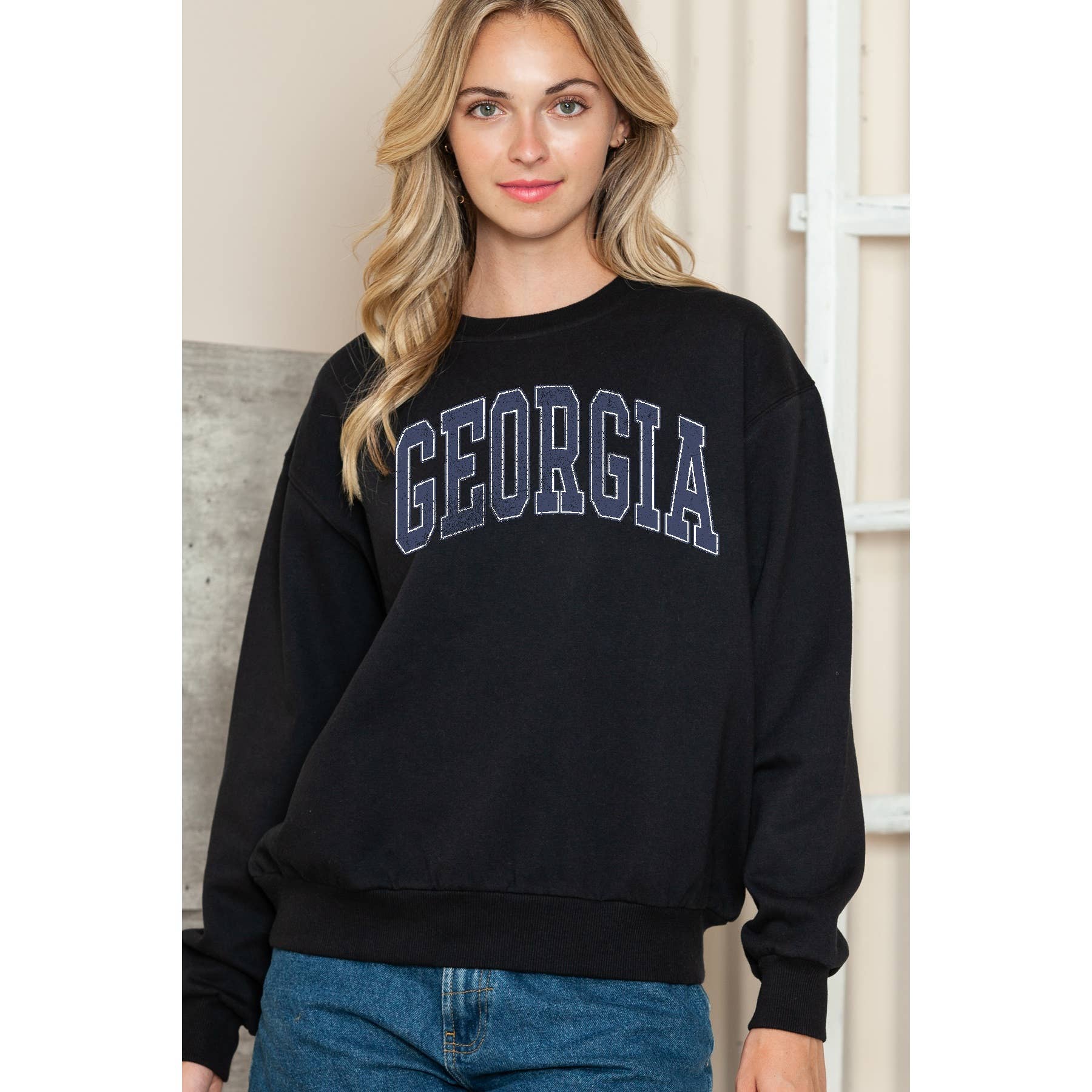 Georgia Crewneck Sweater T-Shirts, Hoodie, Sweatshirt | PodTeesHub.com