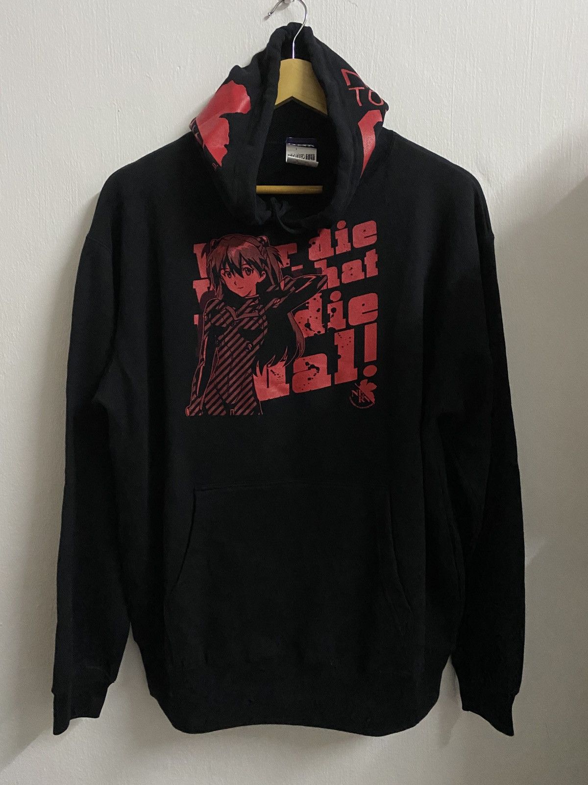 Vintage Neon Genesis Evangelion Asuka Hoodie T-Shirts, Sweatshirt | PodTeesHub.com