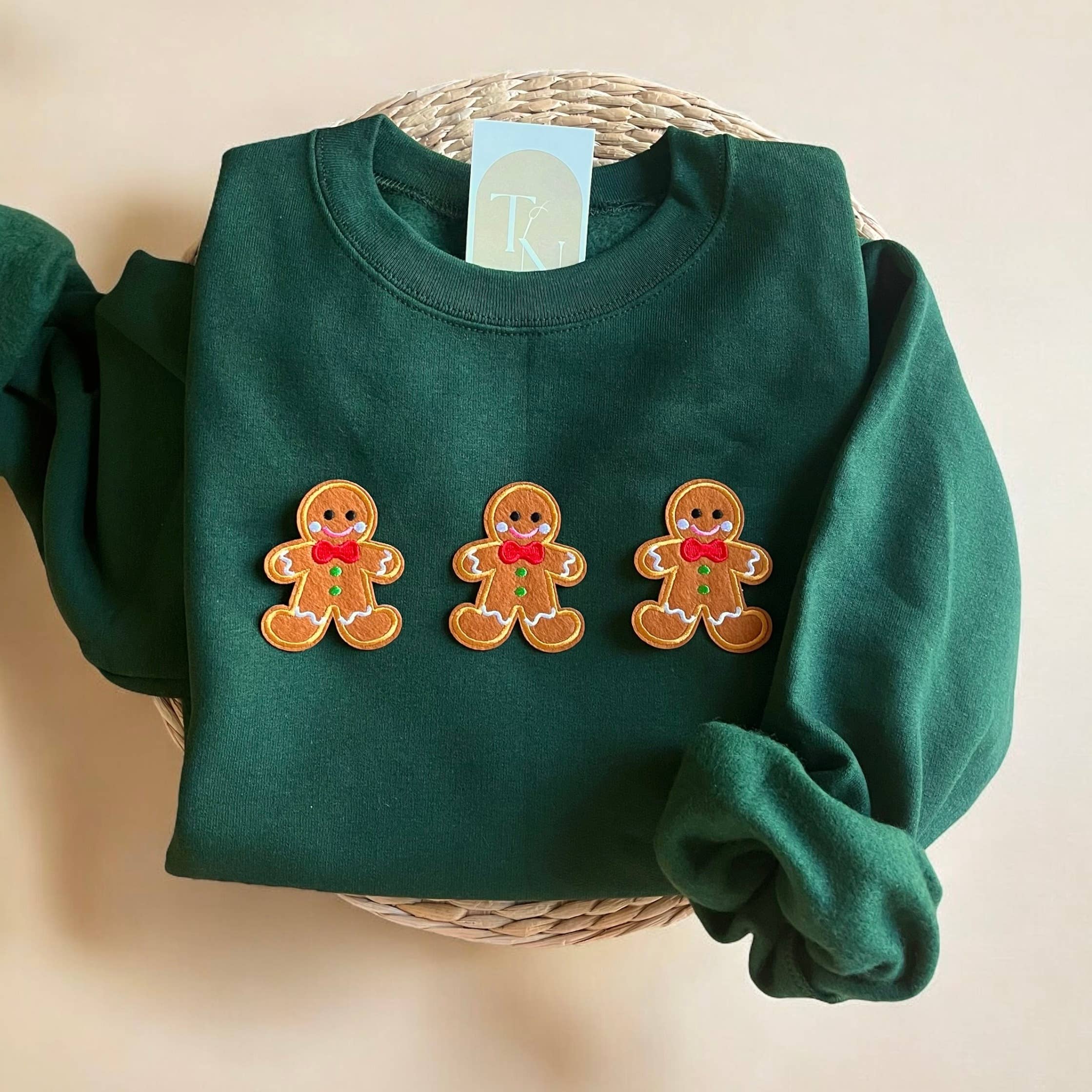 Gingerbread Cookies Sweatshirt, Christmas Sweatshirts T-Shirts, Hoodie | PodTeesHub.com