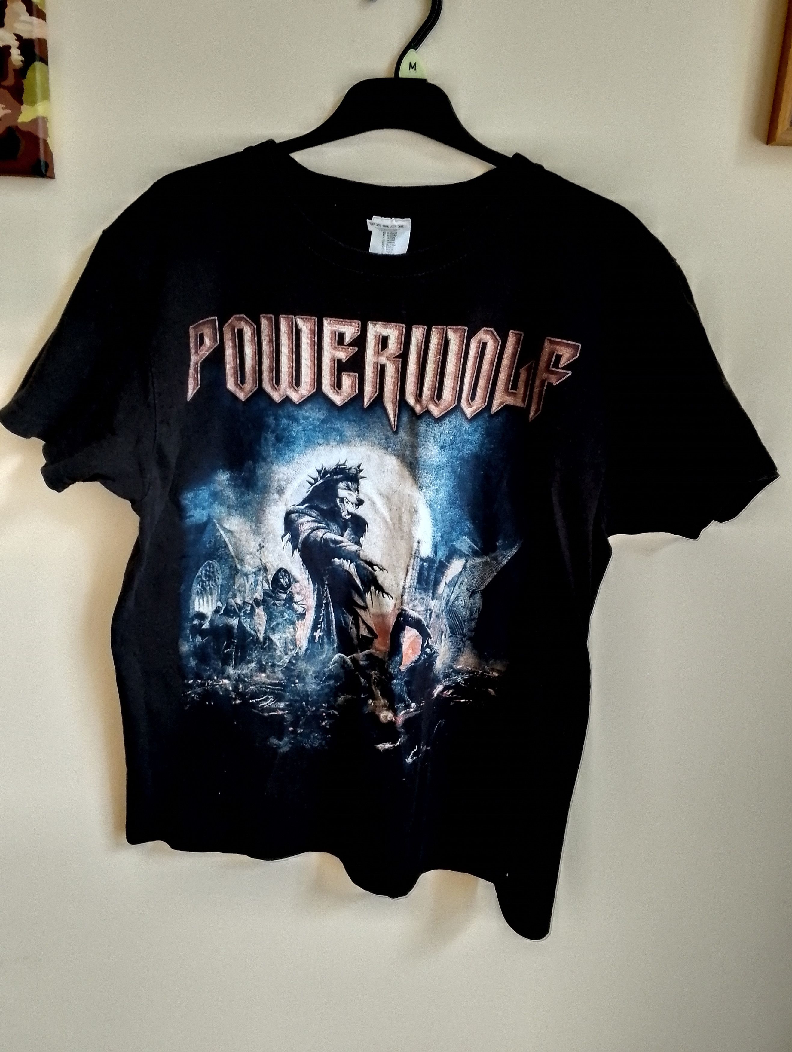 Band Tees Powerwolf T Shirt Metal Tee Iron Maiden Megadeath Hoodie, Sweatshirt | PodTeesHub.com