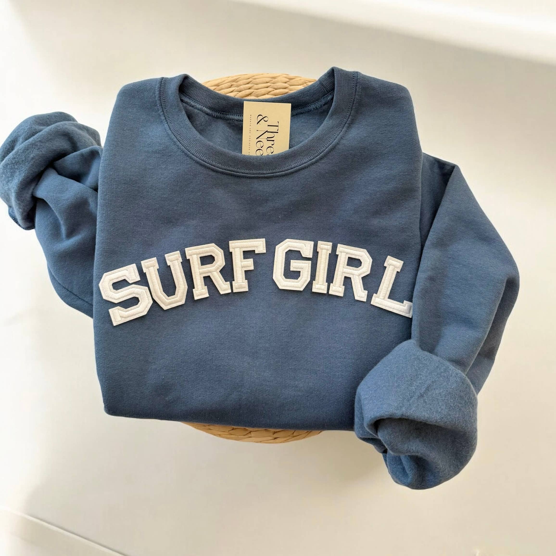 Surf Girl Sweatshirt, Beach Sweatshirts T-Shirts, Hoodie | PodTeesHub.com