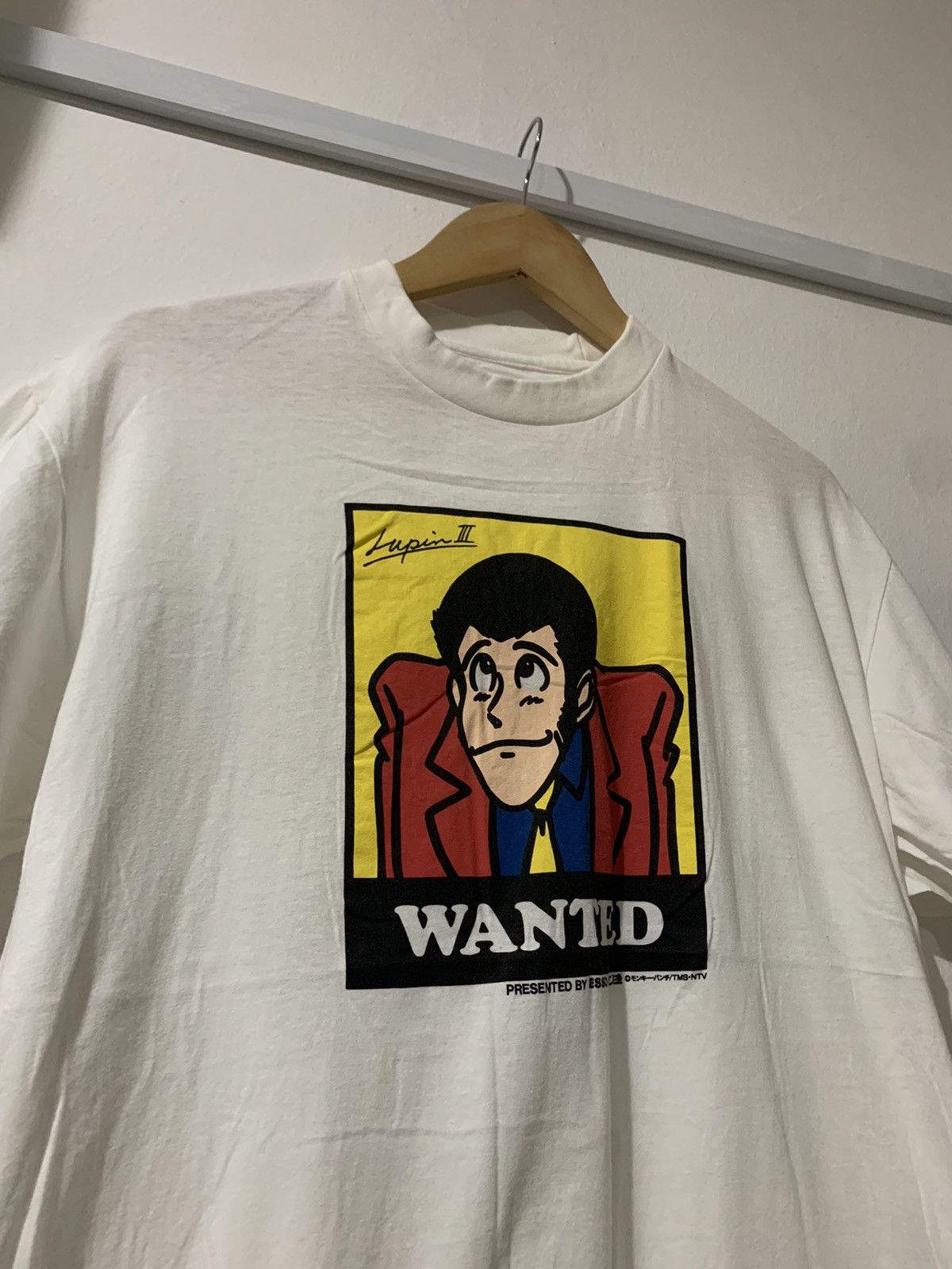 Anime Vintage Lupin The Third Wanted Anime Tshirt Hoodie, Sweatshirt | PodTeesHub.com