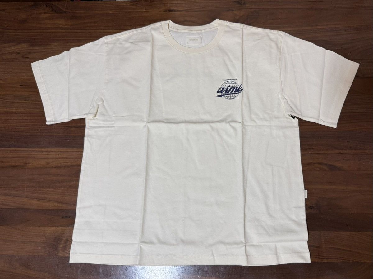Leon Dore Aime Leon Dore Ald Cycling Logo Tee In Pristine Cream Xl Hoodie, Sweatshirt | PodTeesHub.com