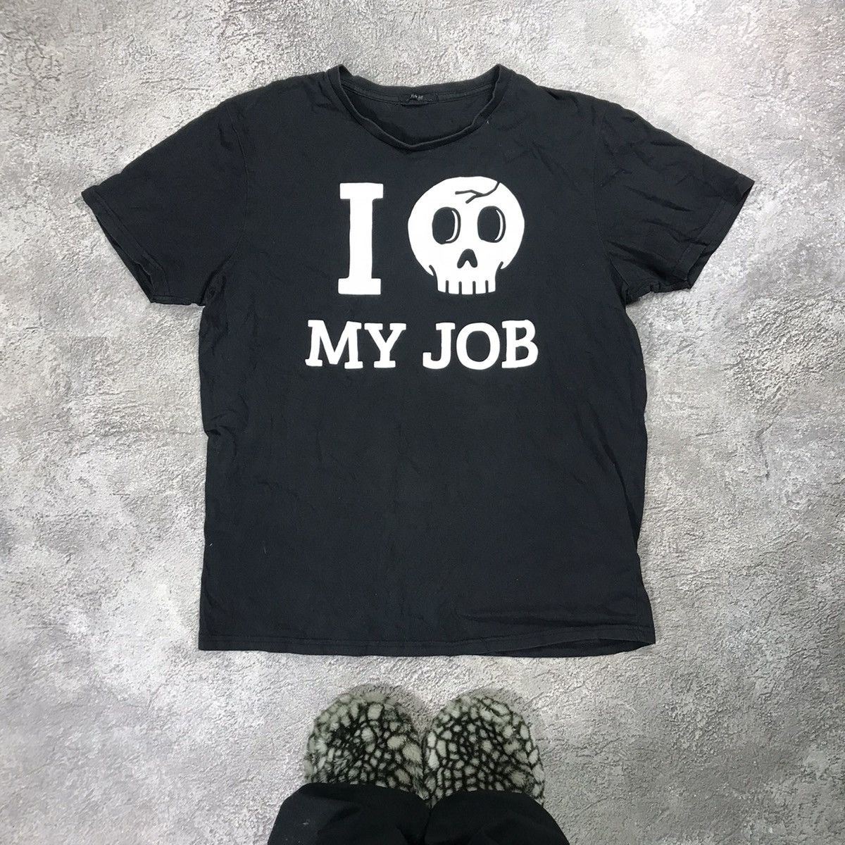 If Six Was Nine Vintage Y2k I Love My Job Skull Funny T-Shirts, Hoodie, Sweatshirt