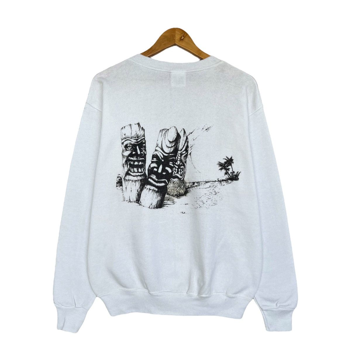 Hook Ups Rare Vintage 90s Bronze Age Skull Graphic Hoodie Medium T-Shirts, Sweatshirt | PodTeesHub.com