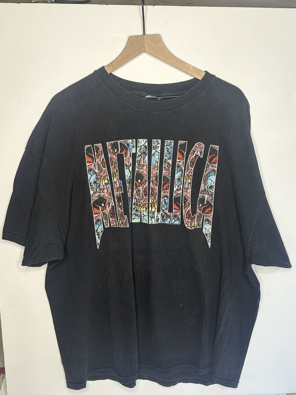 Metallica Pushead Vintage Tee 02 Hoodie, Sweatshirt | PodTeesHub.com