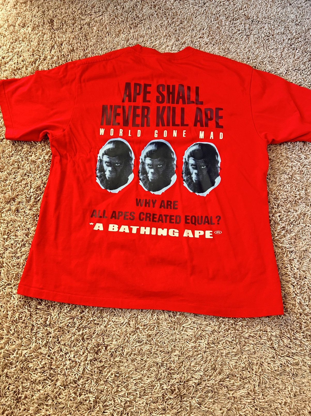 Bape Bathing Ape Slogan Relaxed Fit T-Shirts, Hoodie, Sweatshirt