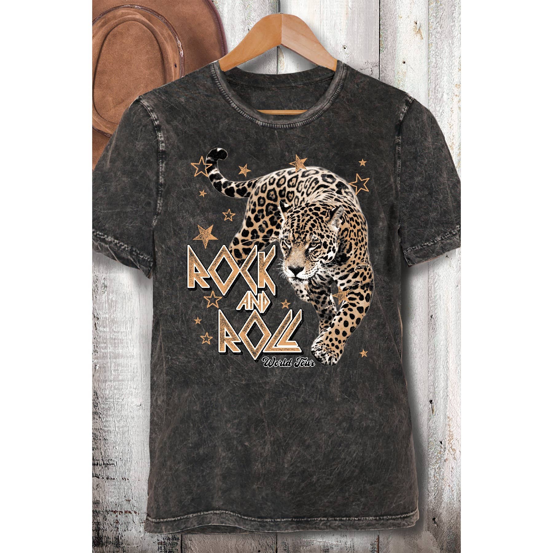 Rock N Roll- Mineral Wash T Shirt Hoodie, Sweatshirt | PodTeesHub.com