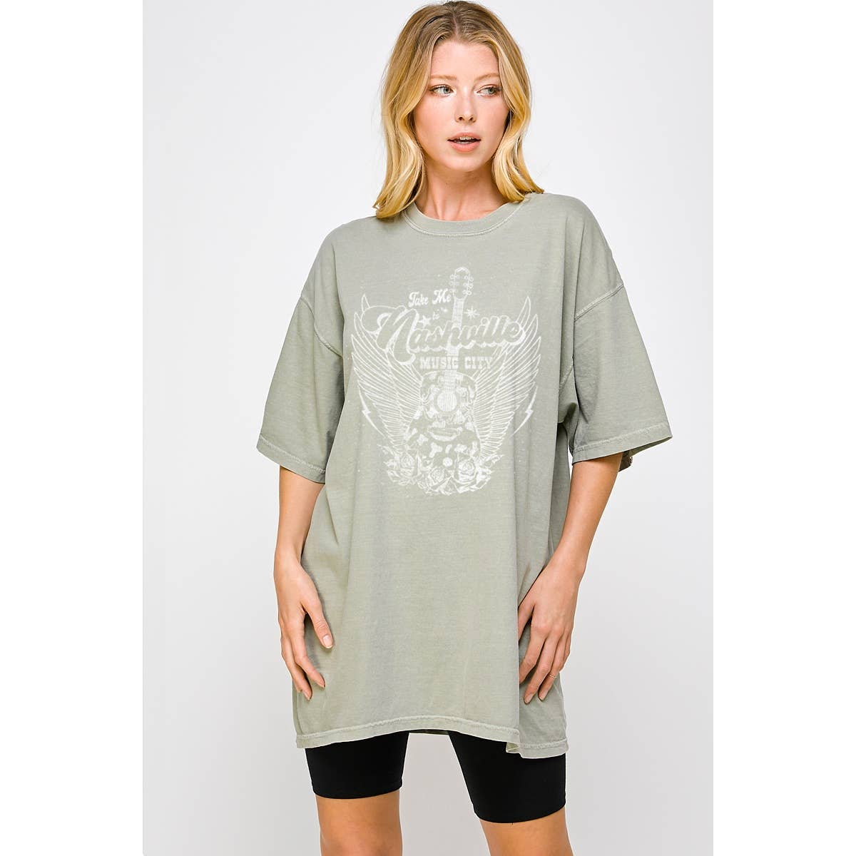Take Me To Nashville  Vintage Oversized Tee Hoodie, Sweatshirt | PodTeesHub.com