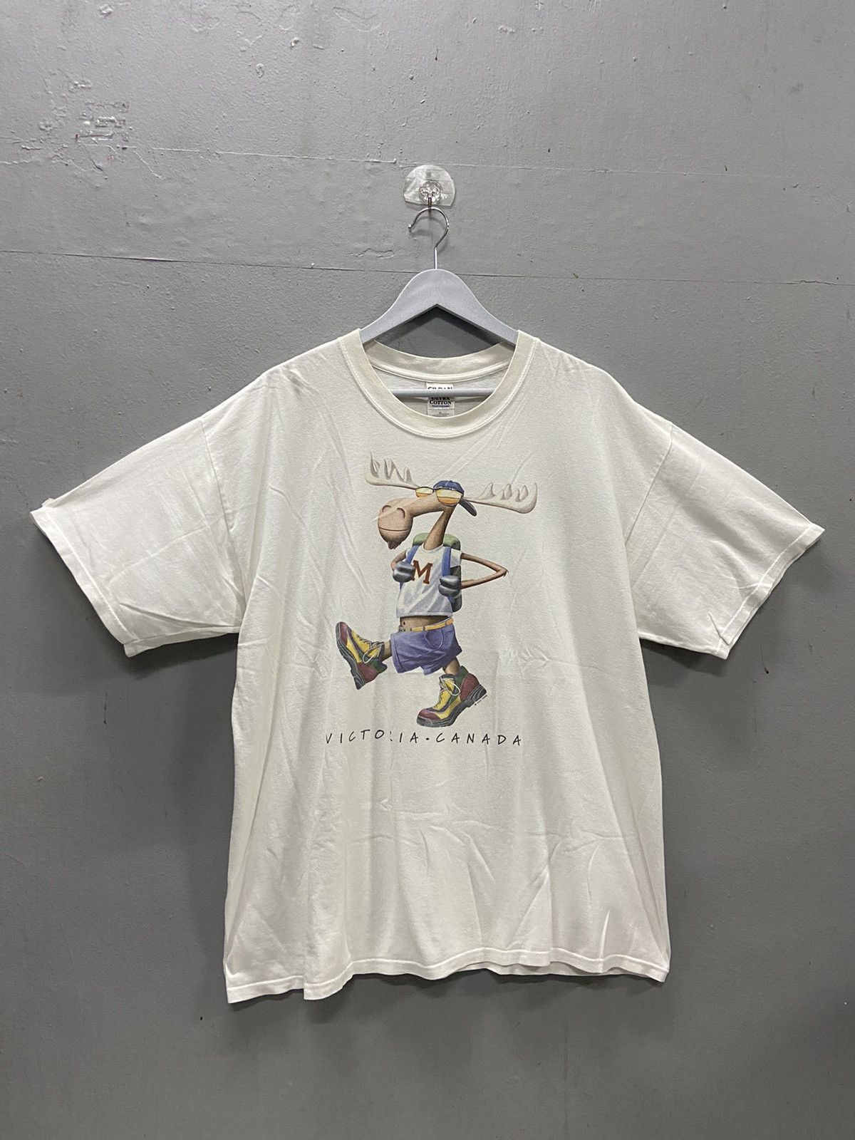 Vintage Victoria Canada 1998 White Tee Hoodie, Sweatshirt | PodTeesHub.com