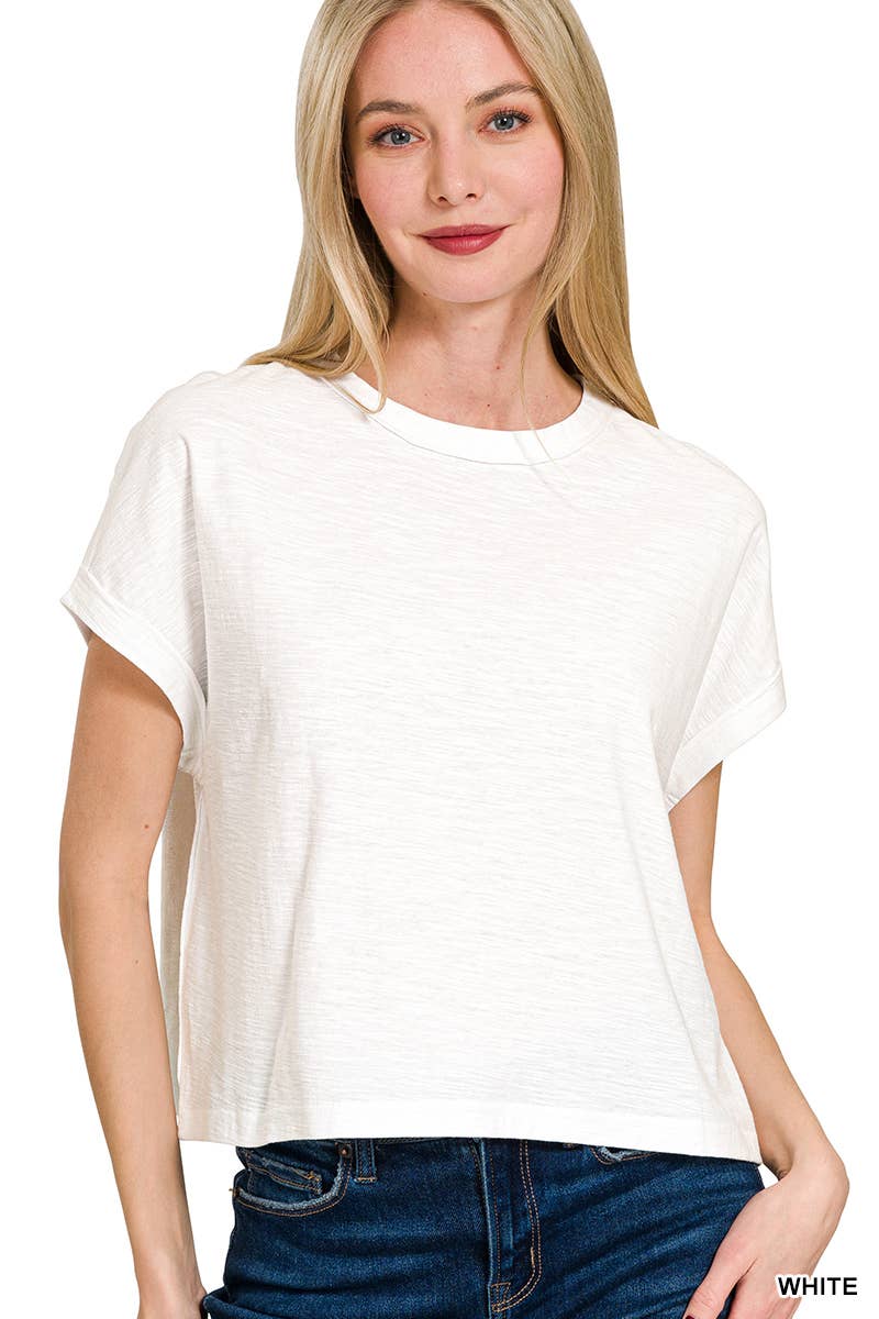 .1015 Cotton Slub Short Sleeve Tee SI-27619 Hoodie, Sweatshirt | PodTeesHub.com