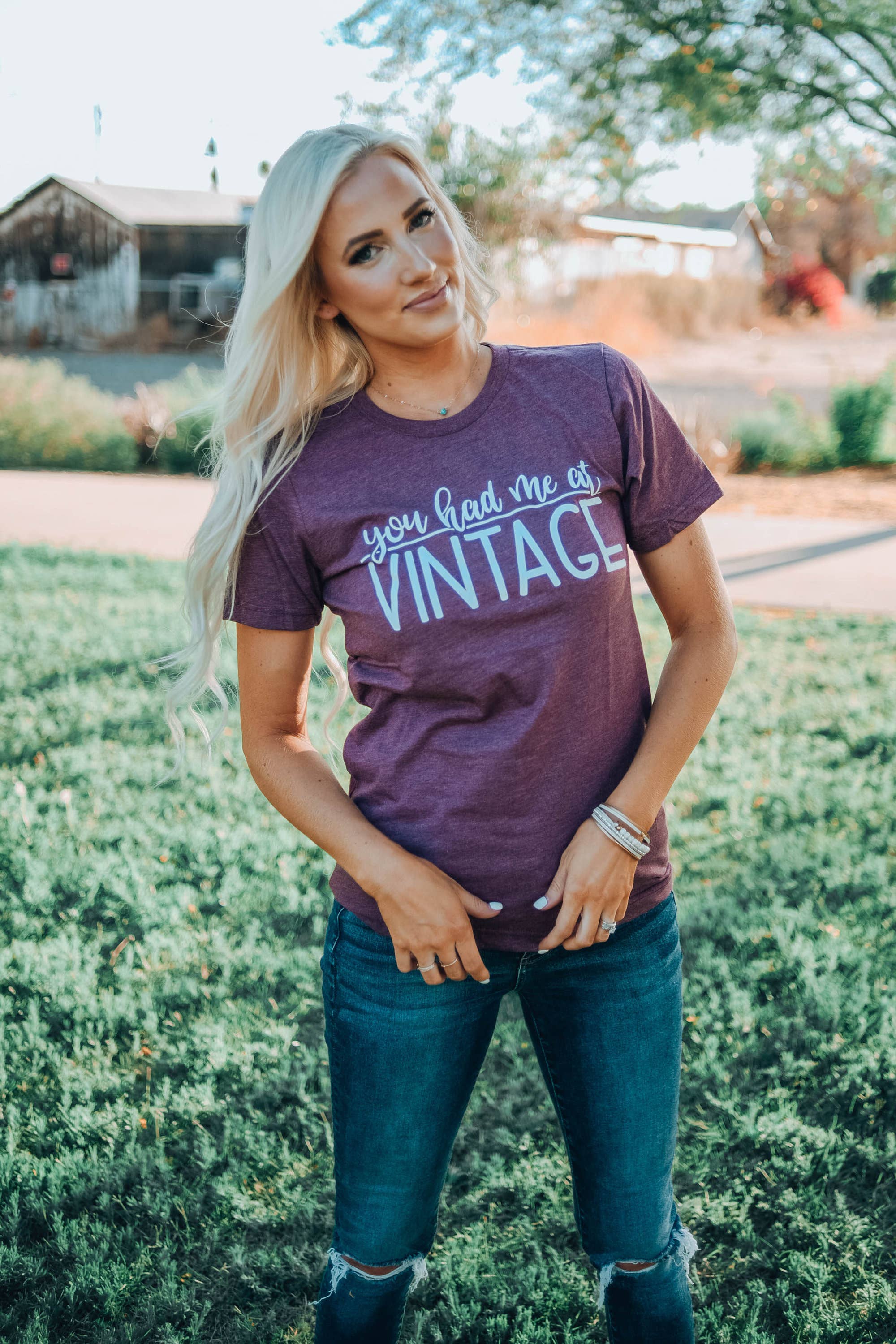 You Had Me At Vintage Short Sleeve Tee Hoodie, Sweatshirt | PodTeesHub.com